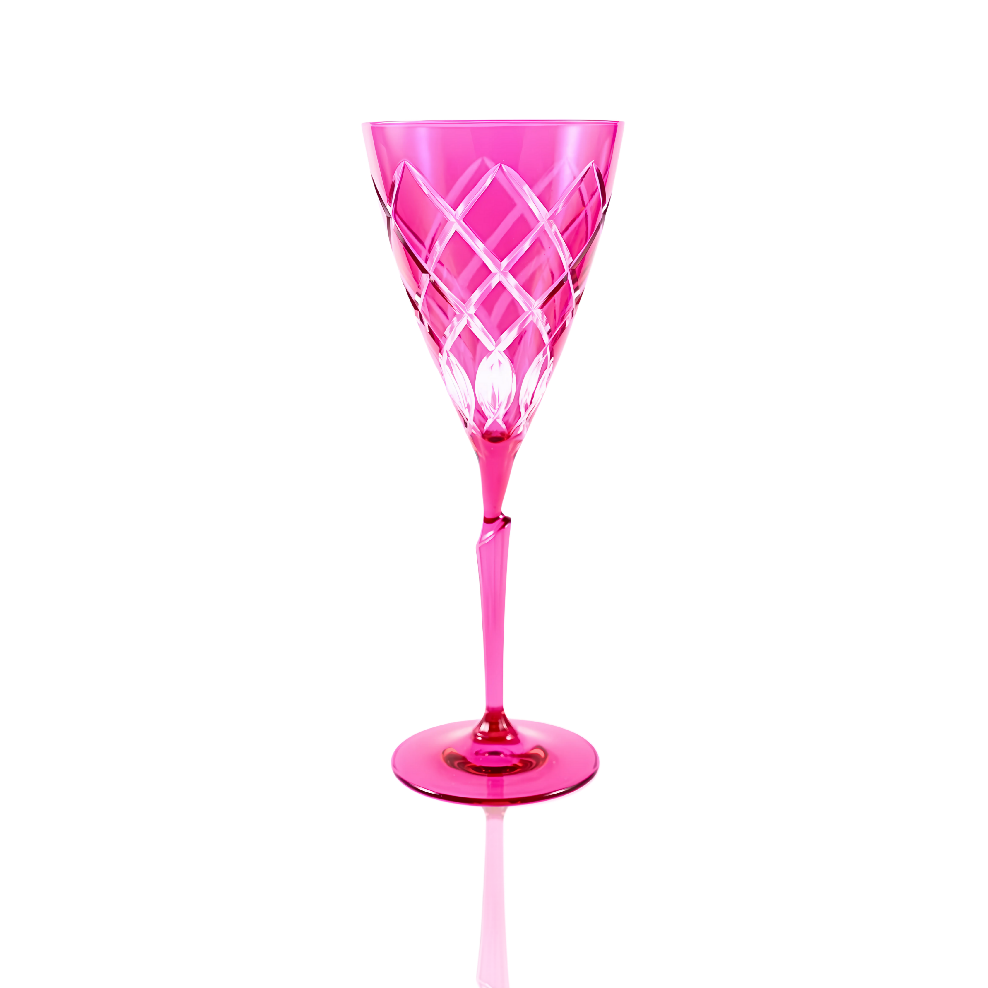 Heritage Wine Glass - Set Of 2 - Margerie Crystal USA