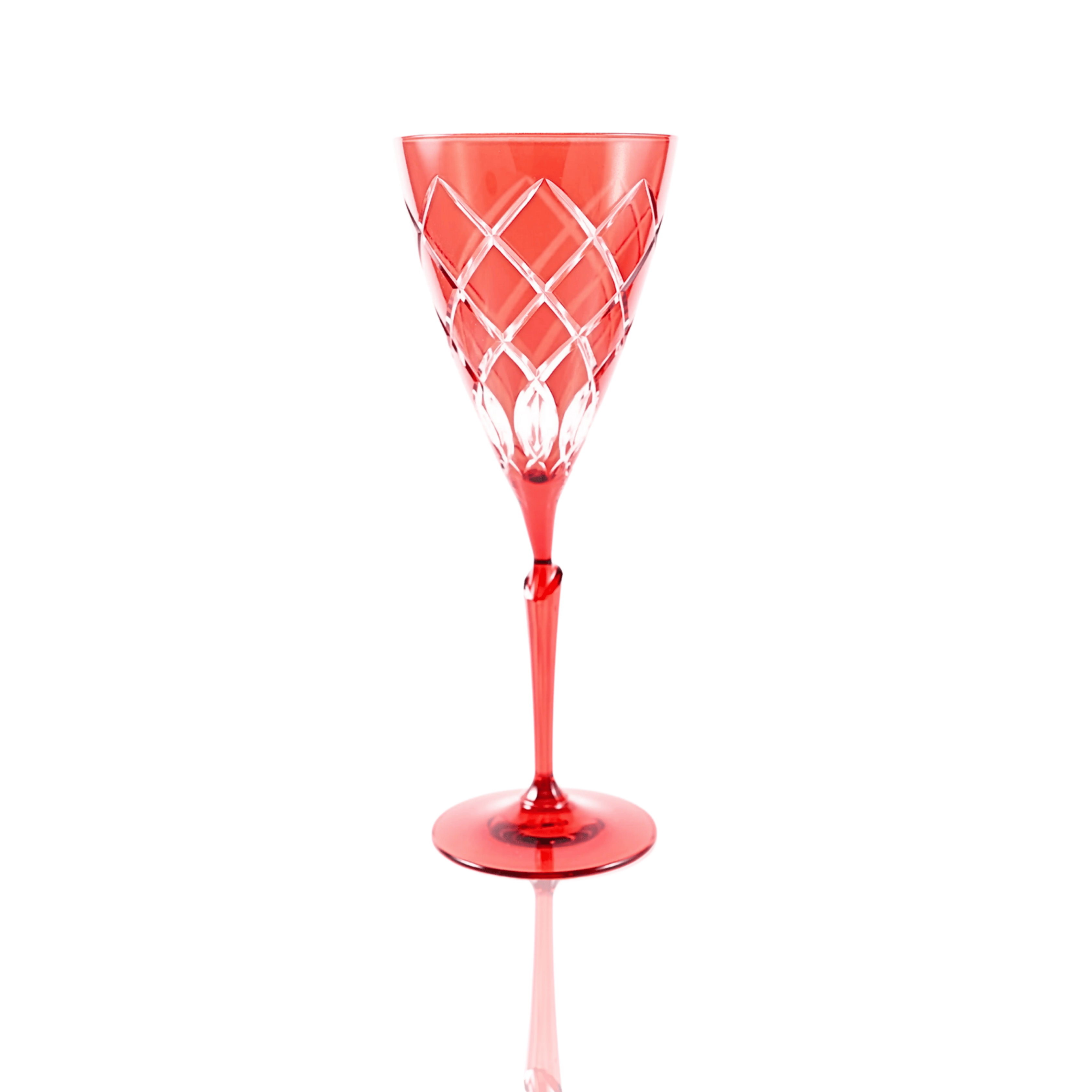 Heritage Wine Glass - Set Of 2 - Margerie Crystal USA