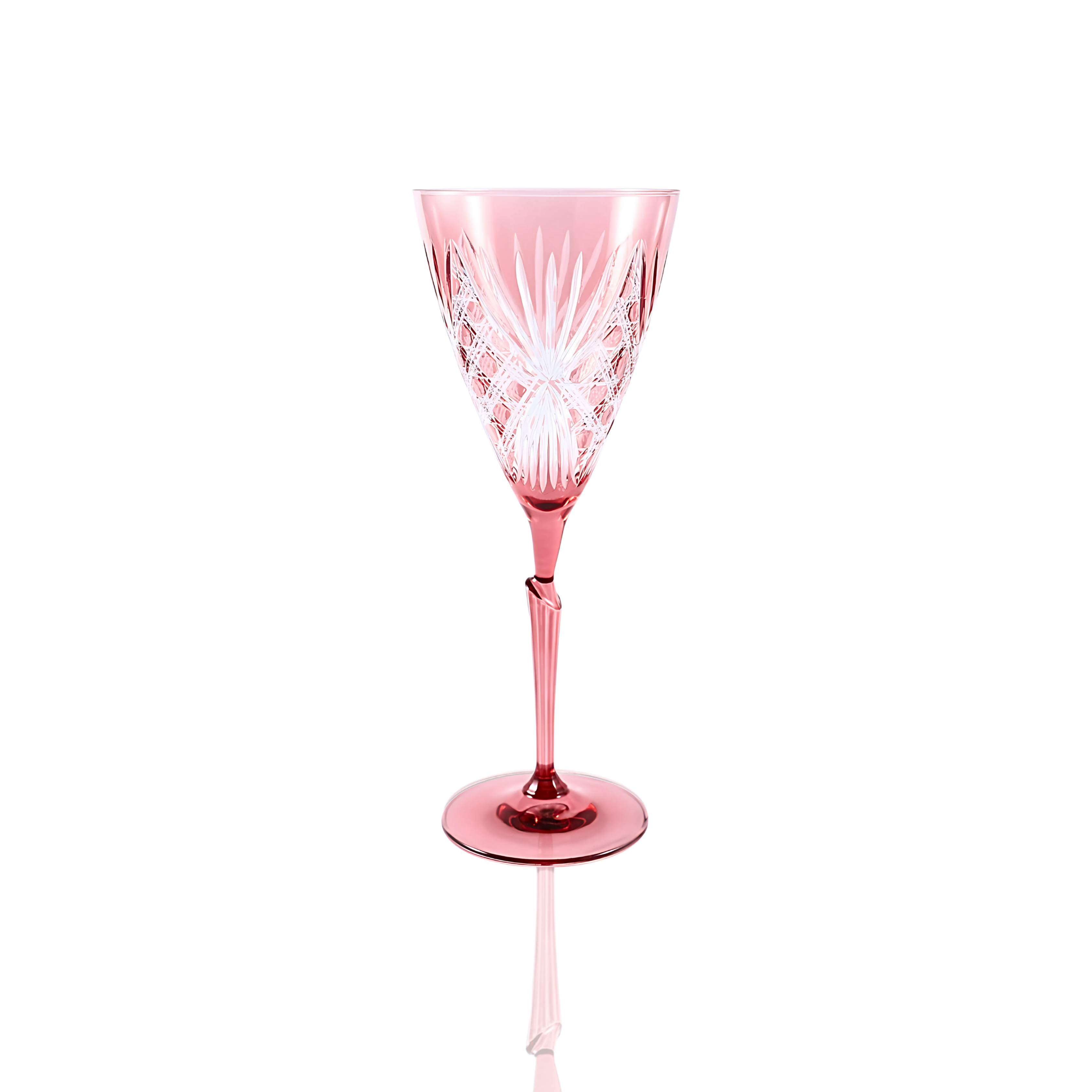 Éclat Wine Glass - Set Of 2 - Margerie Crystal USA