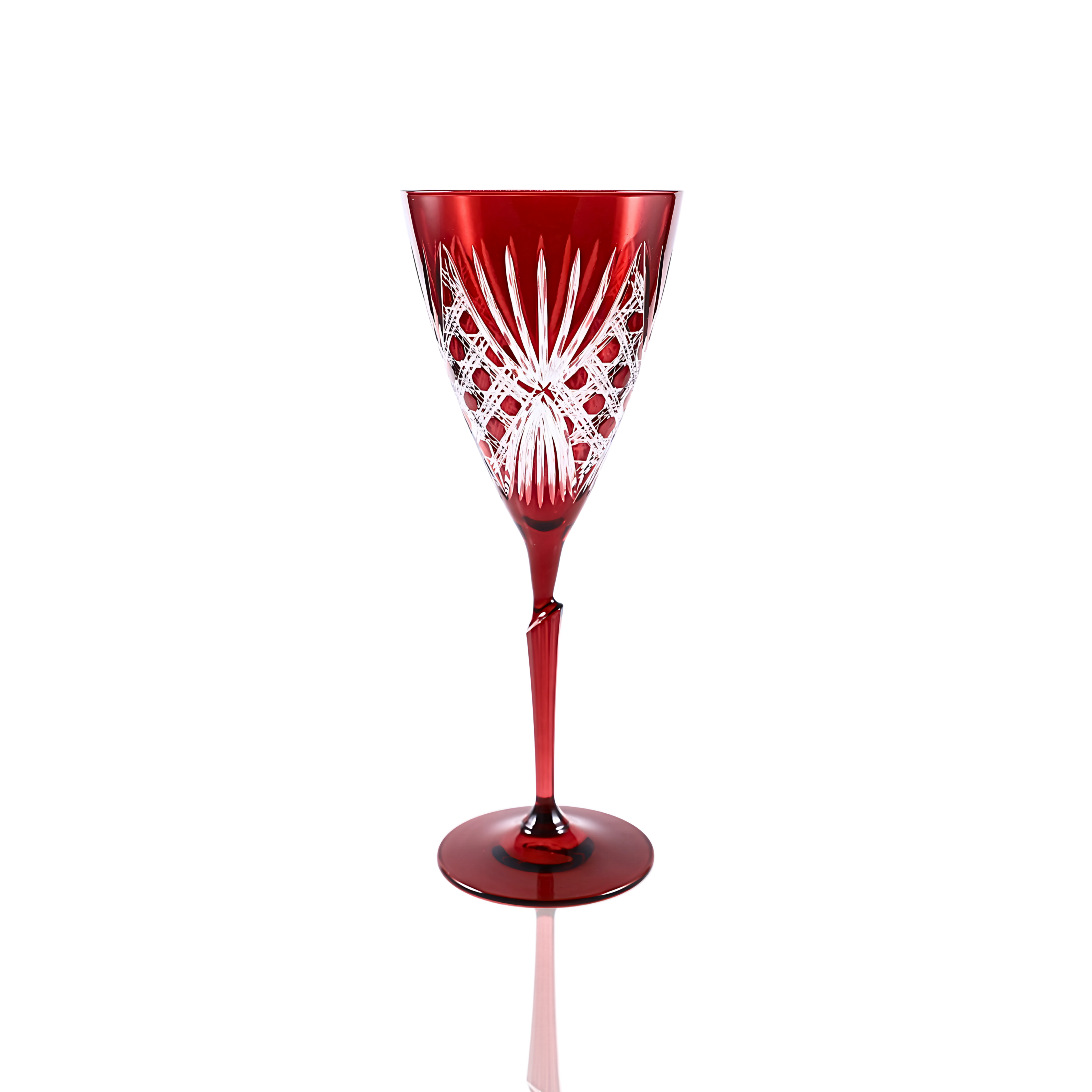 Éclat Wine Glass - Set Of 2 - Margerie Crystal USA