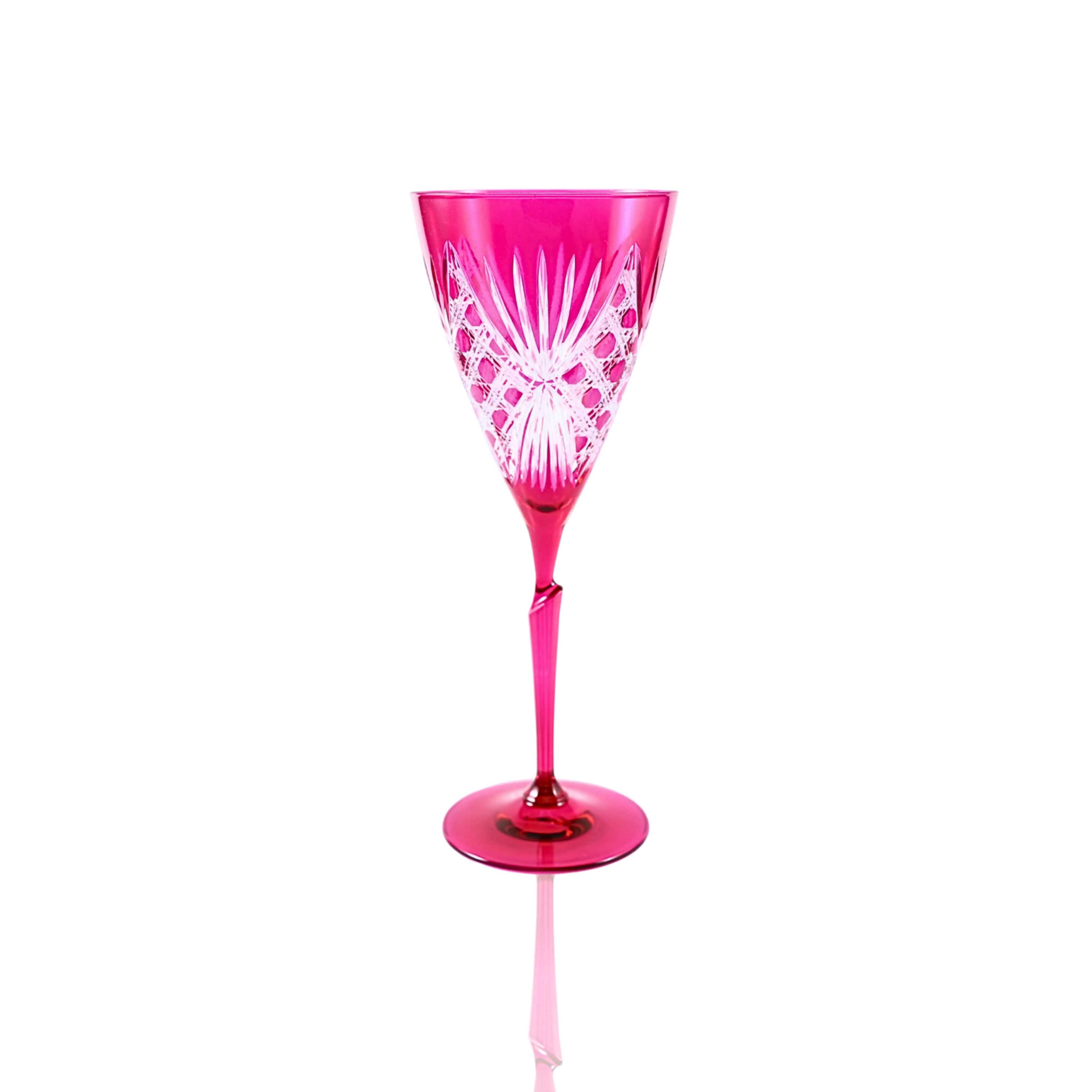 Éclat Wine Glass - Set Of 2 - Margerie Crystal USA