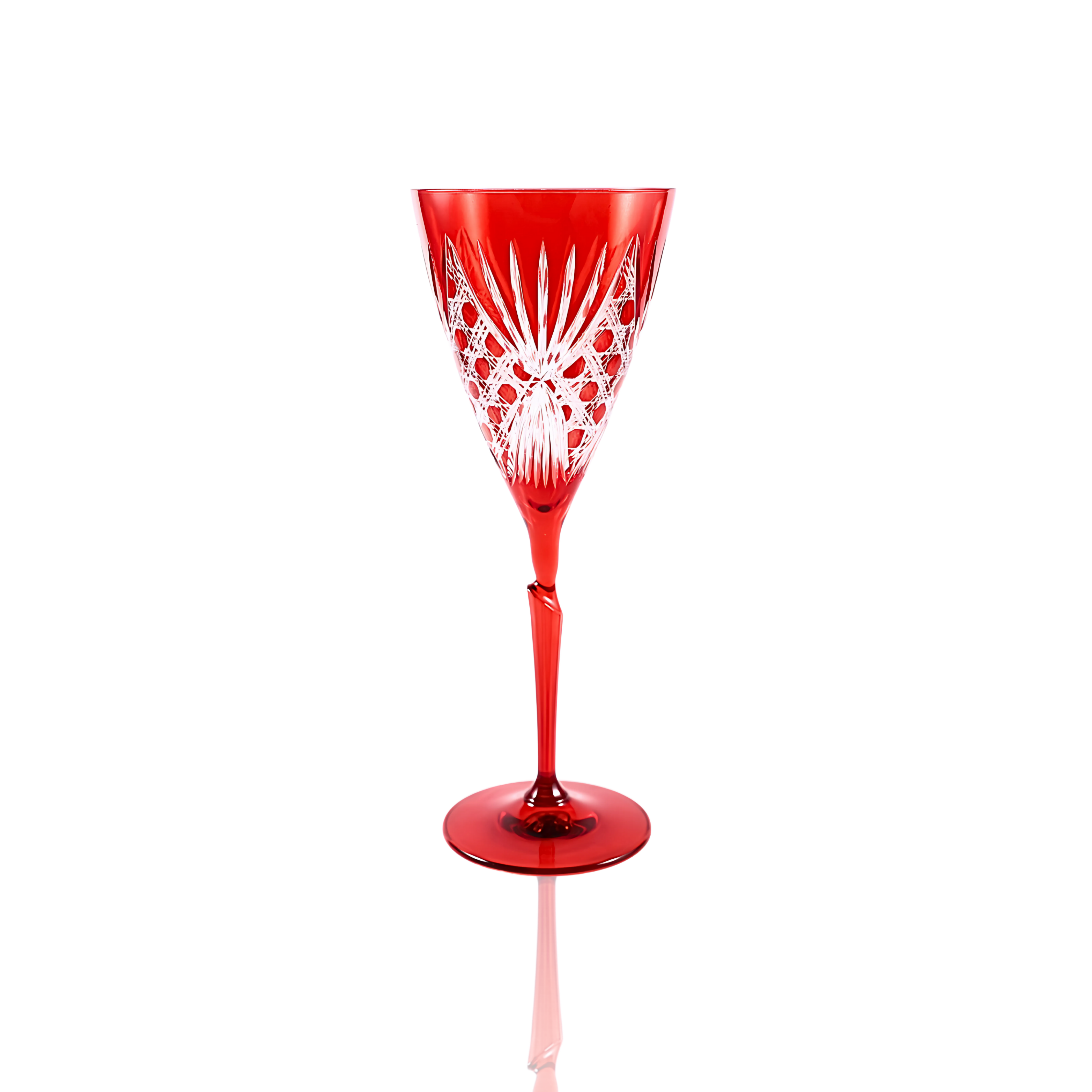 Éclat Wine Glass - Set Of 2 - Margerie Crystal USA