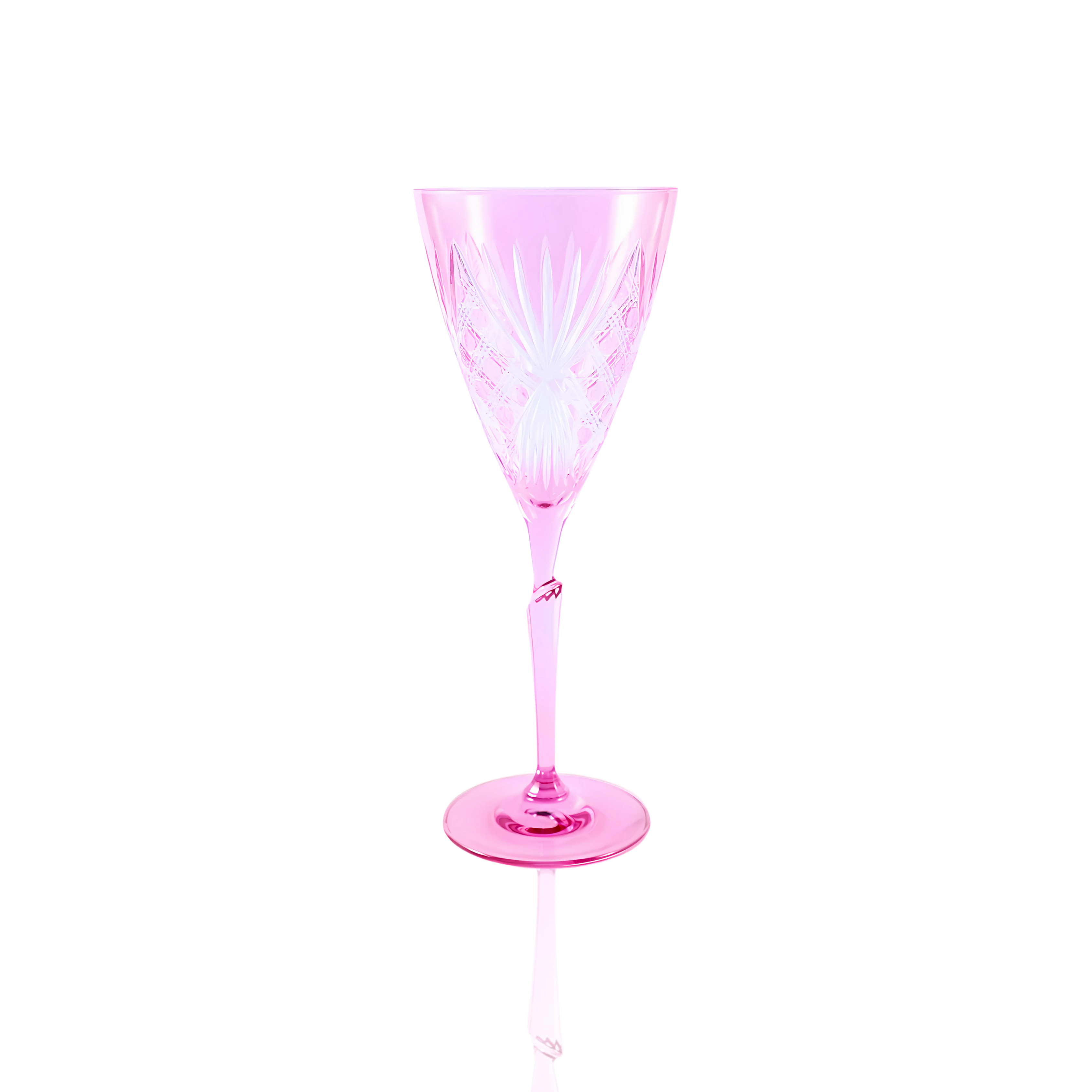Éclat Wine Glass - Set Of 2 - Margerie Crystal USA