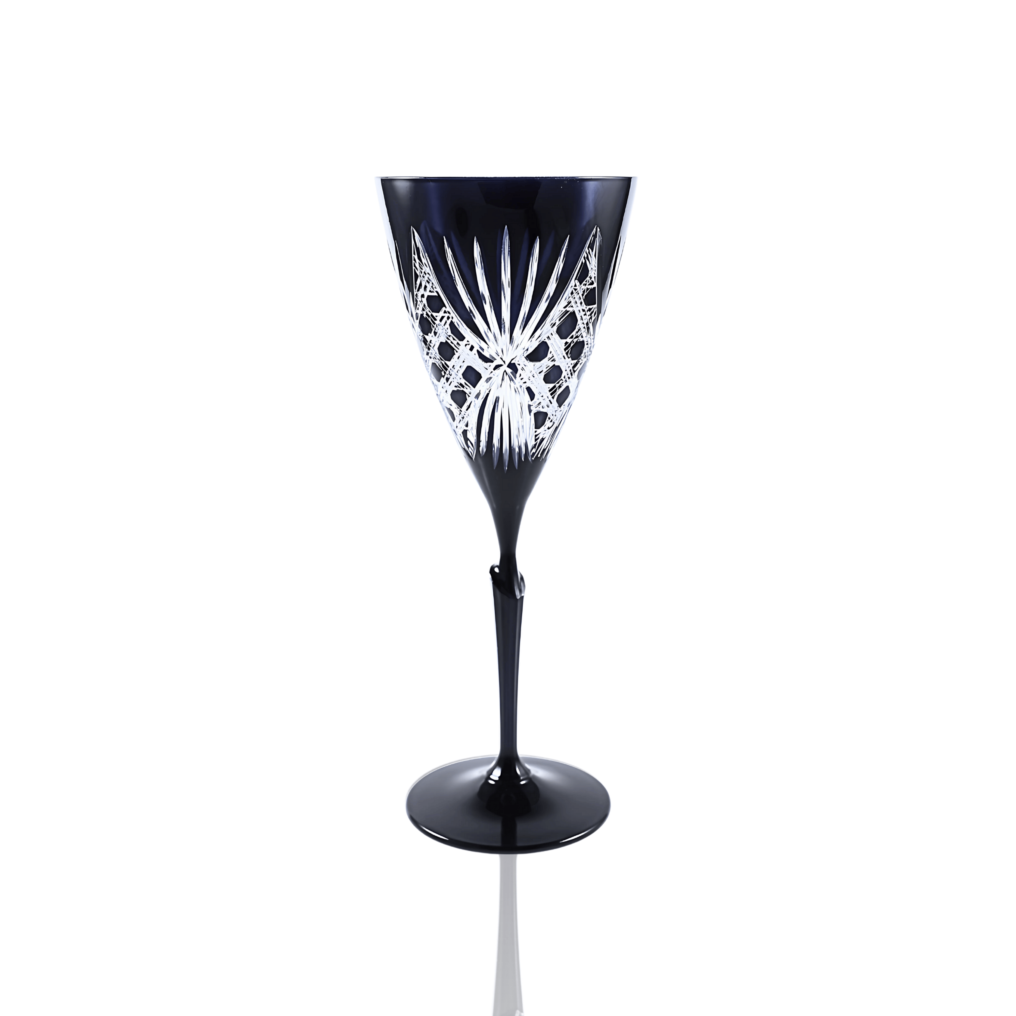 Éclat Wine Glass - Set Of 2 - Margerie Crystal USA