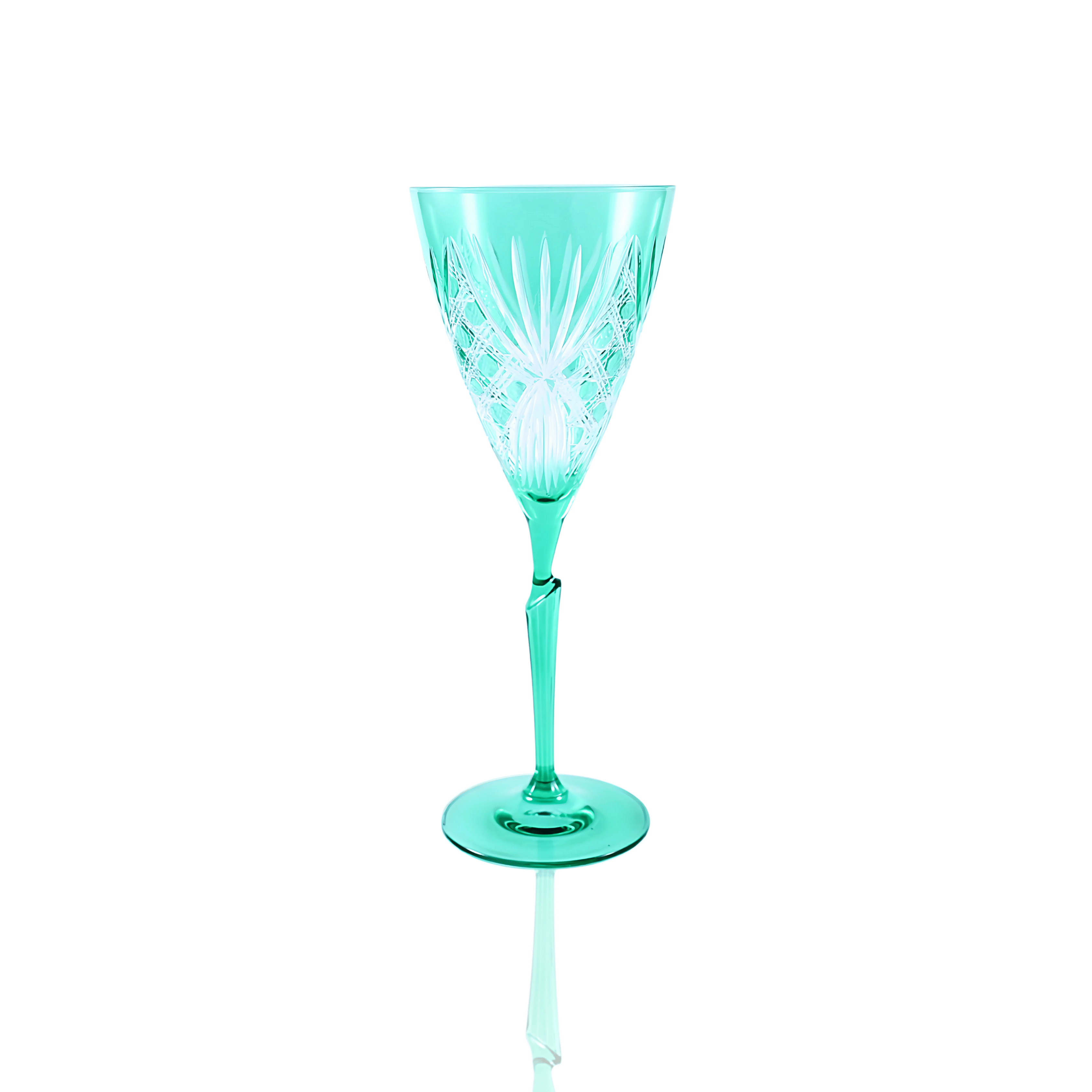 Éclat Wine Glass - Set Of 2 - Margerie Crystal USA