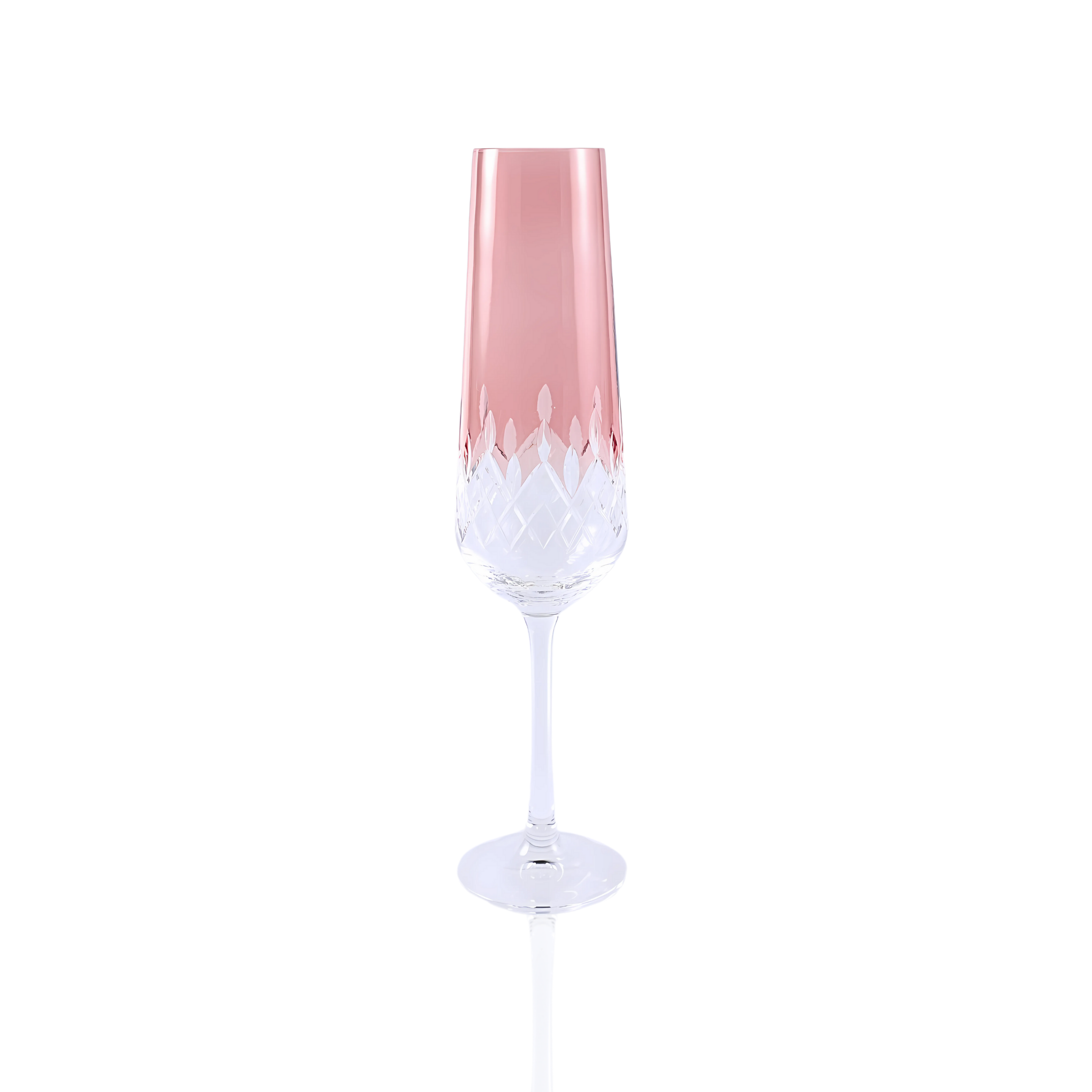 Aria Champagne Flute - Set Of 2 - Margerie Crystal USA