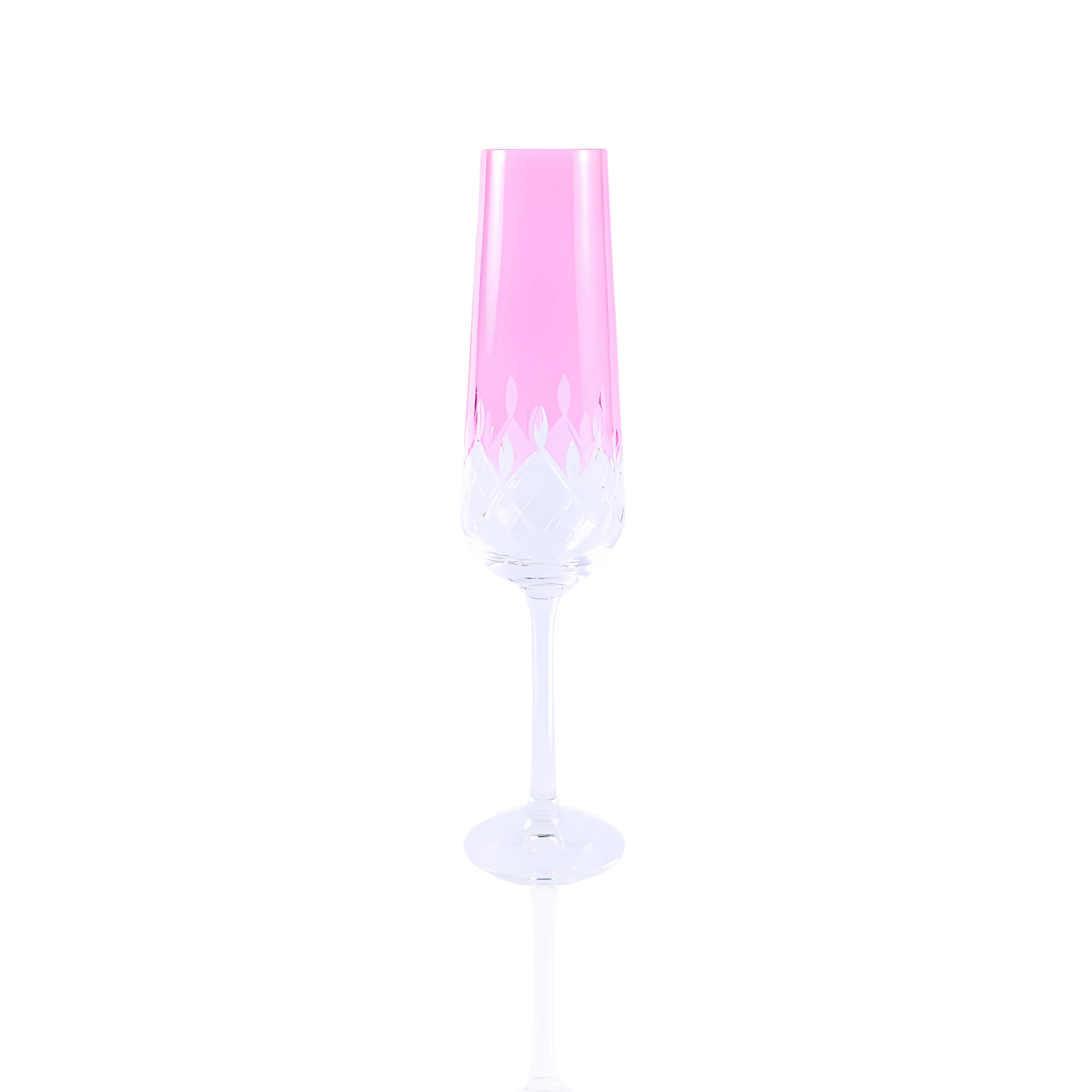 Aria Champagne Flute - Set Of 2 - Margerie Crystal USA