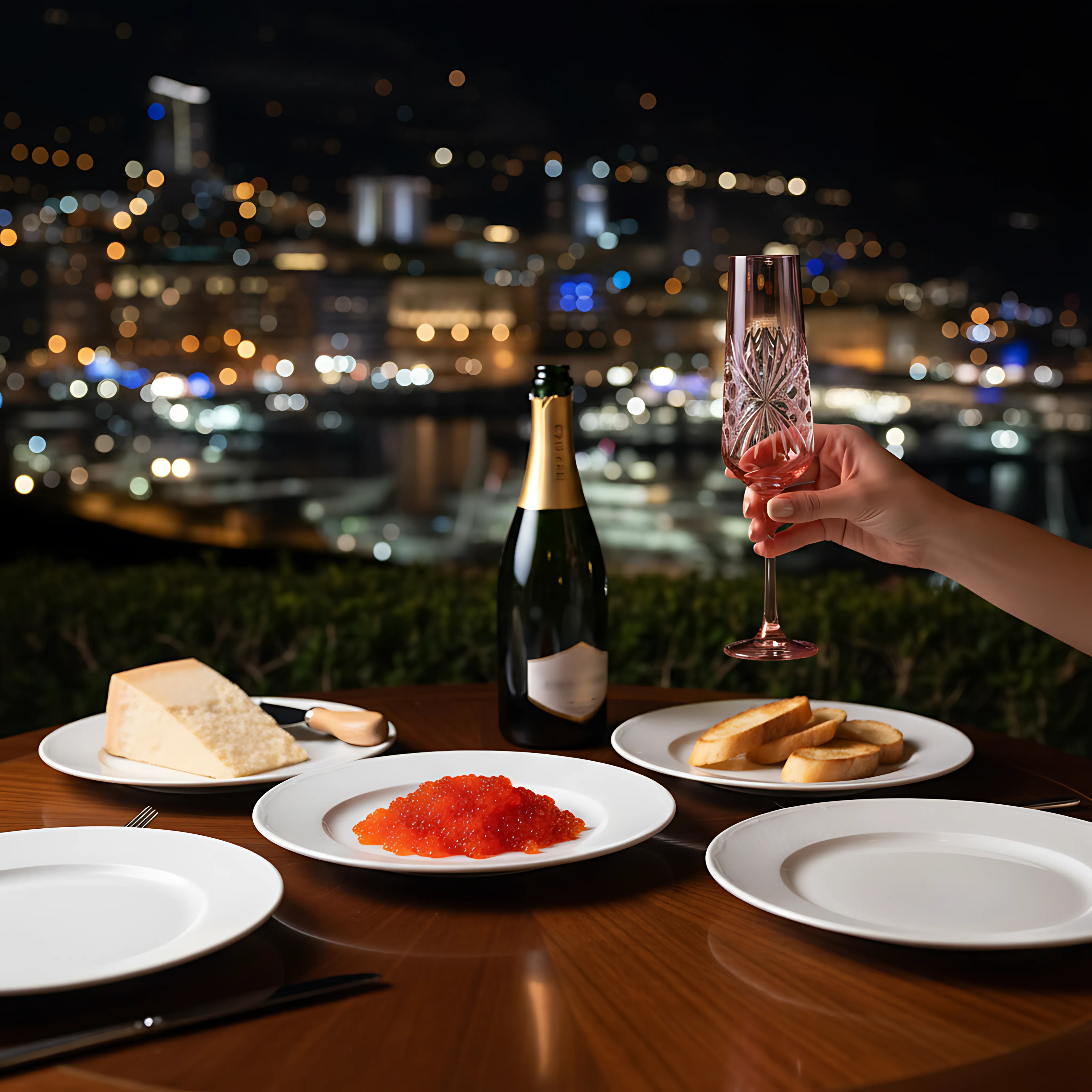 Éclat Champagne Flute - Set Of 2 - Margerie Crystal USA