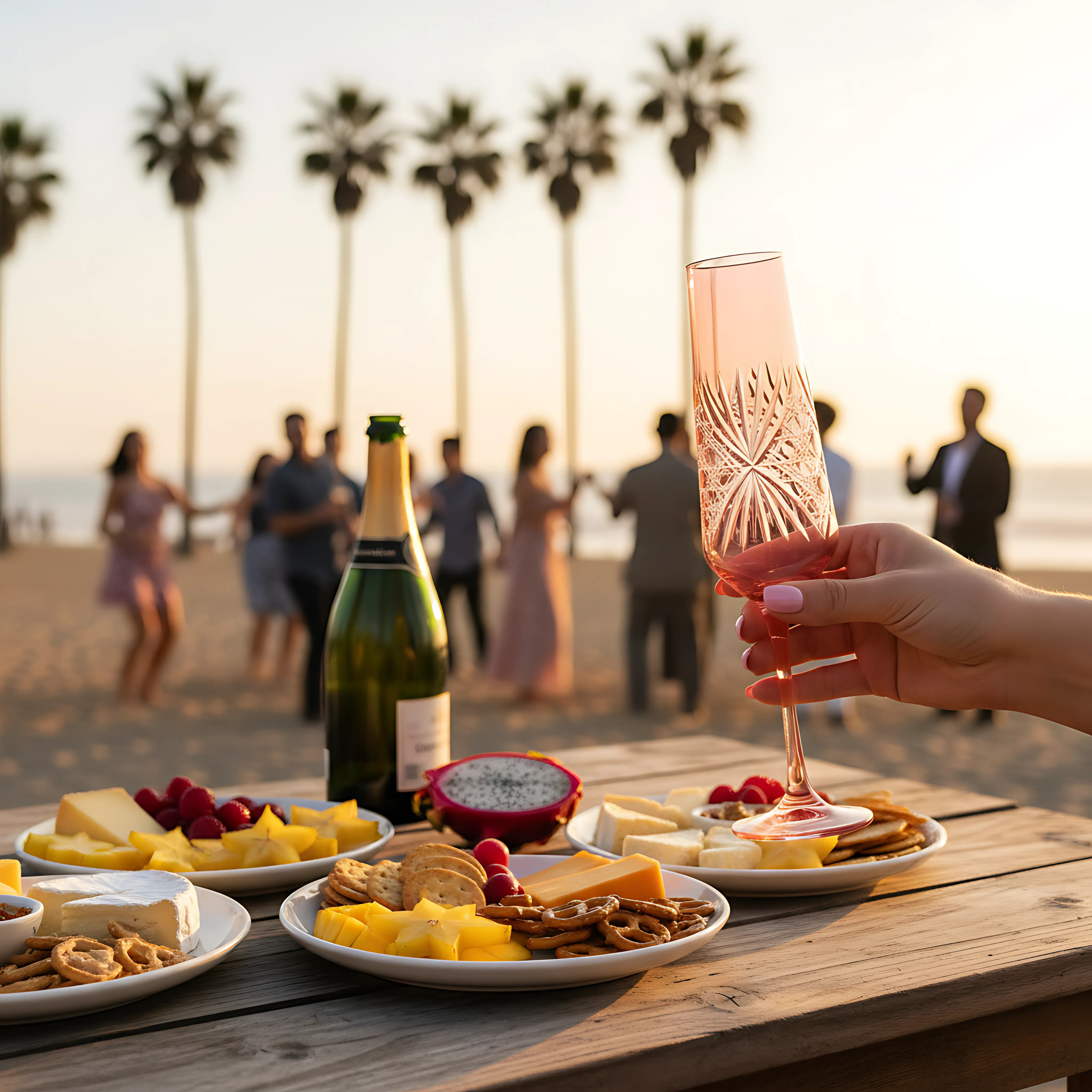 Éclat Champagne Flute - Set Of 2 - Margerie Crystal USA