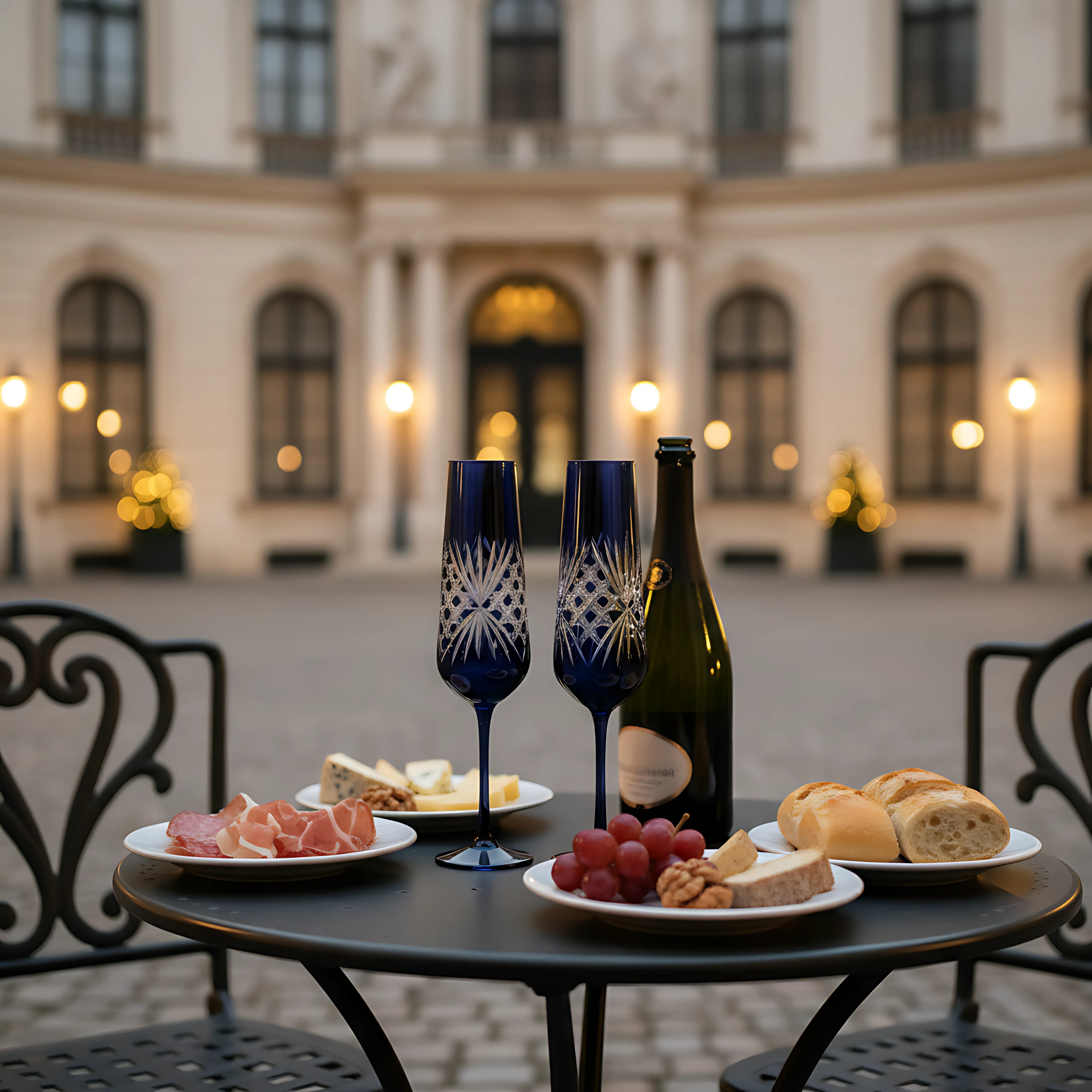 Éclat Champagne Flute - Set Of 2 - Margerie Crystal USA