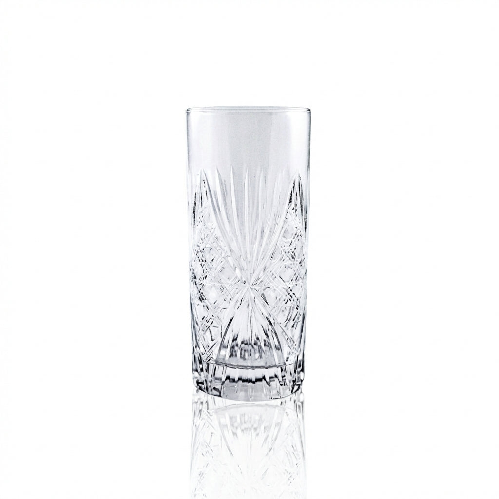 Éclat Highball Glass - Margerie Crystal USA