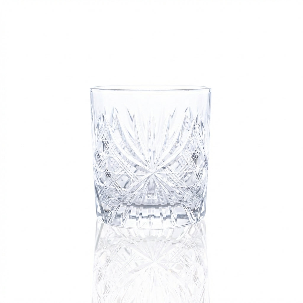 Éclat Old Fashioned Whiskey Glass - Margerie Crystal USA