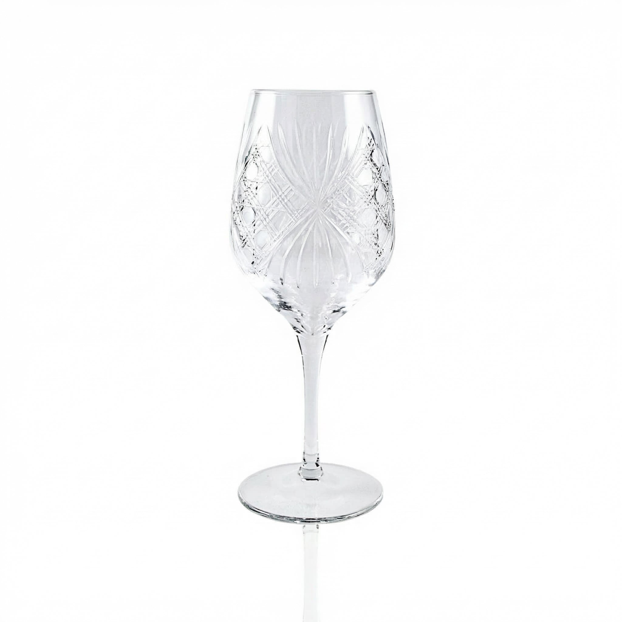 Éclat Wine Glass - Margerie Crystal USA