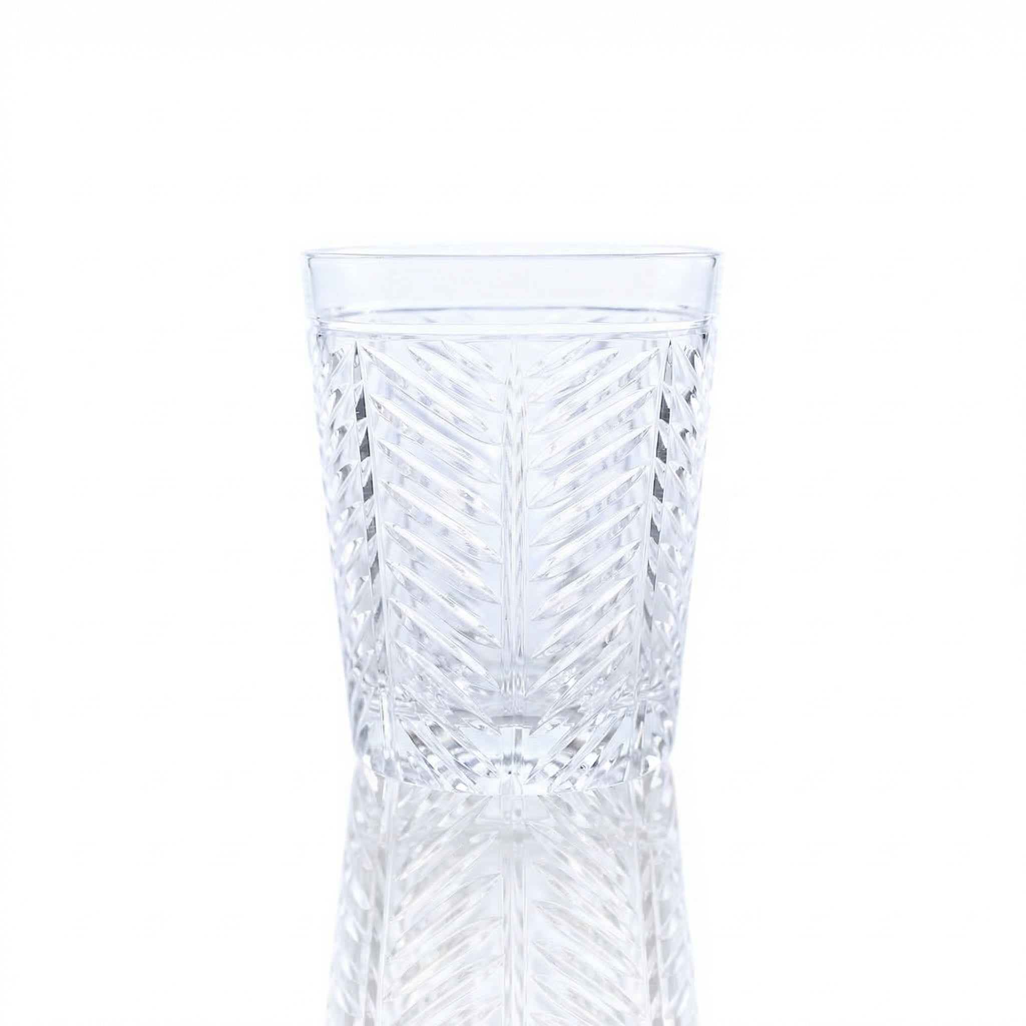 Lanza Cut Crystal Tumbler - Margerie Crystal USA
