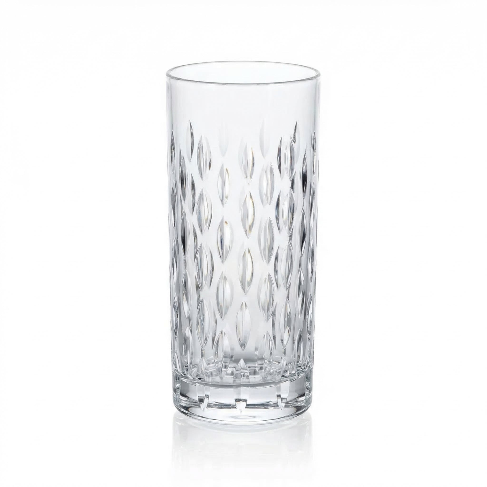 Royal Cut Crystal Highball Glass - Margerie Crystal USA