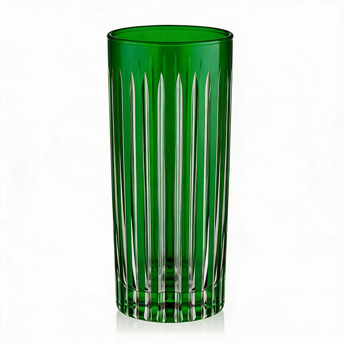 Verre long drink en cristallin taillé Stella