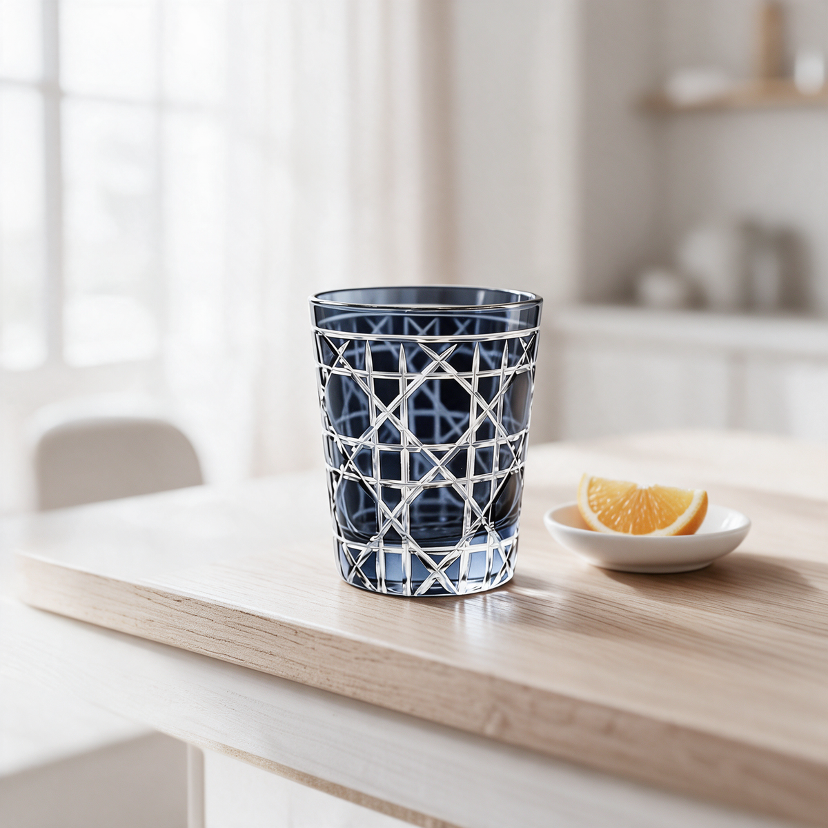 Gloria Cut Crystal Tumbler - Margerie Crystal USA