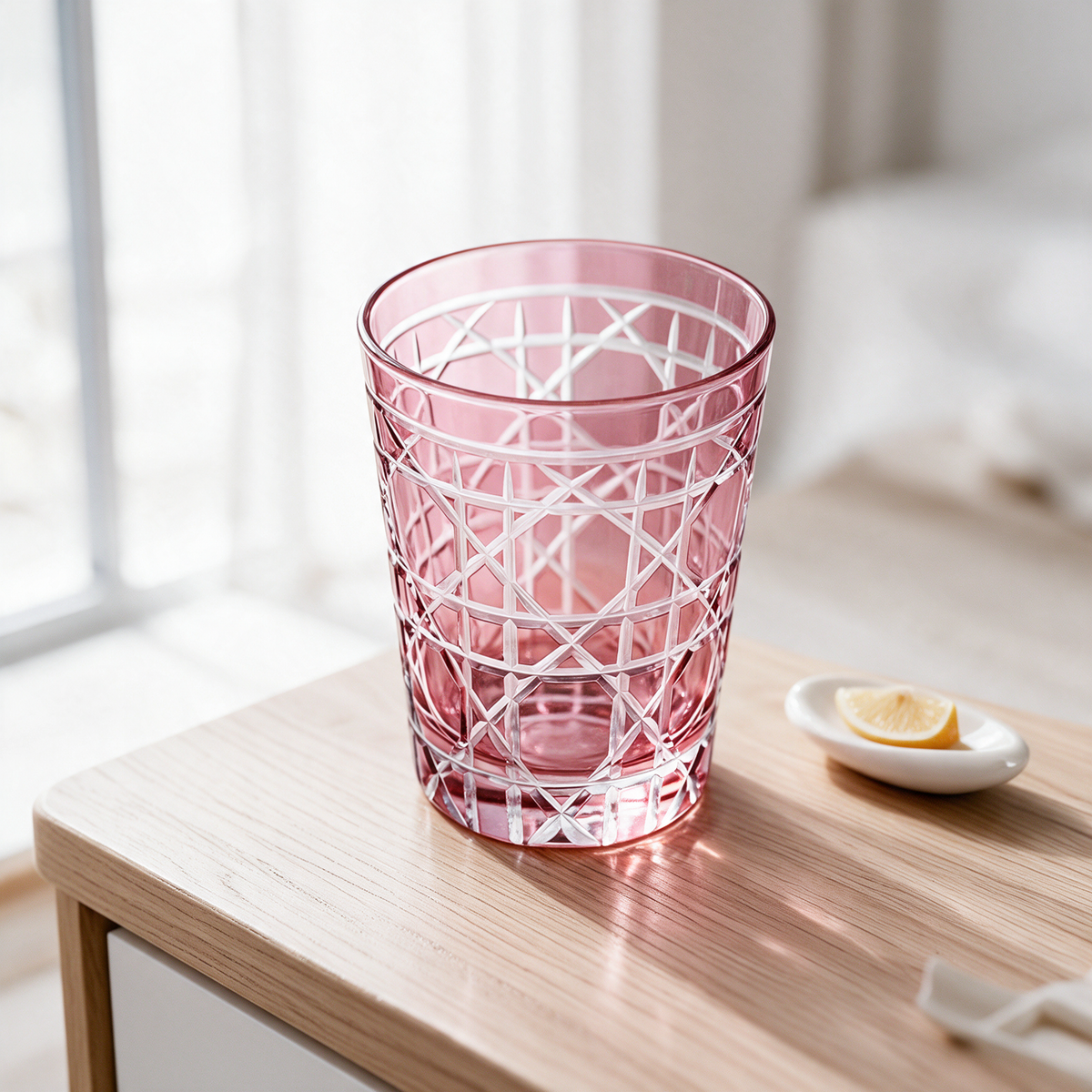 Gloria Cut Crystal Tumbler - Margerie Crystal USA