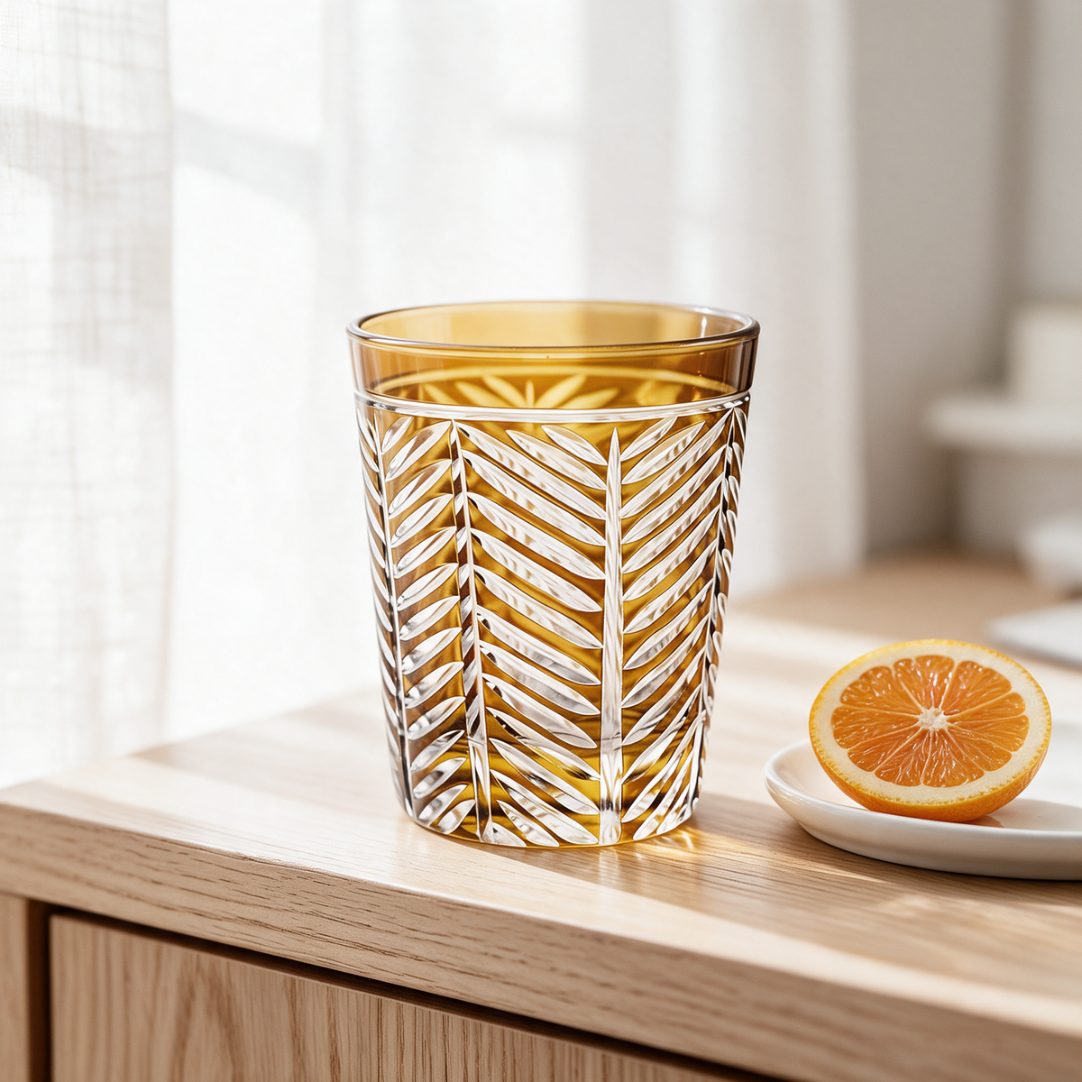 Lanza Cut Crystal Tumbler