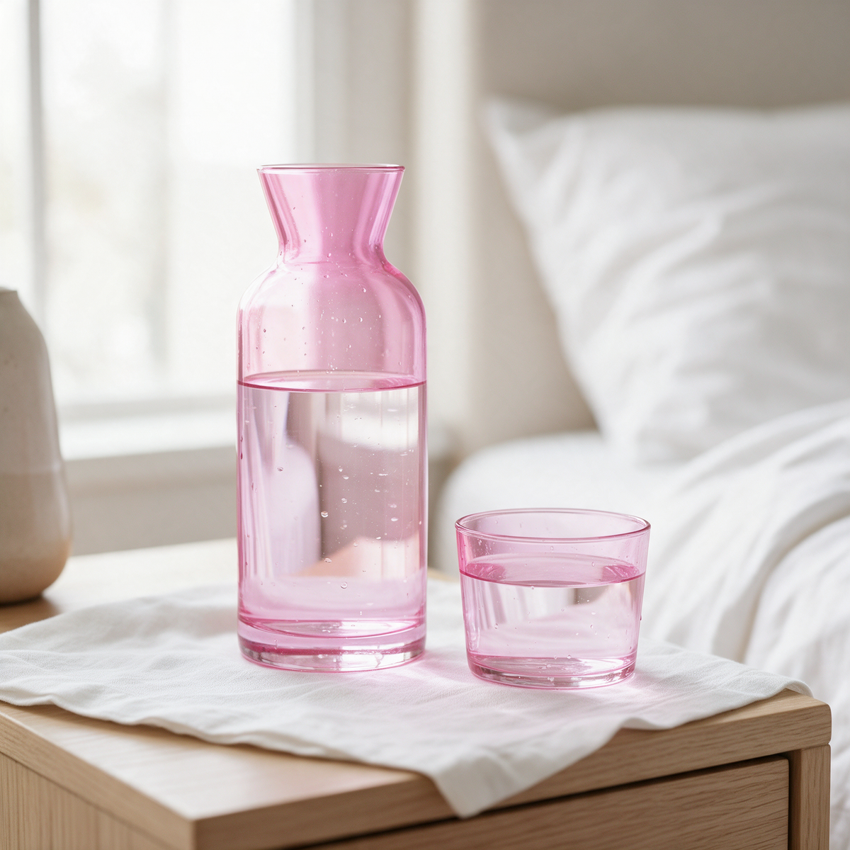 Colored Bedside Carafe