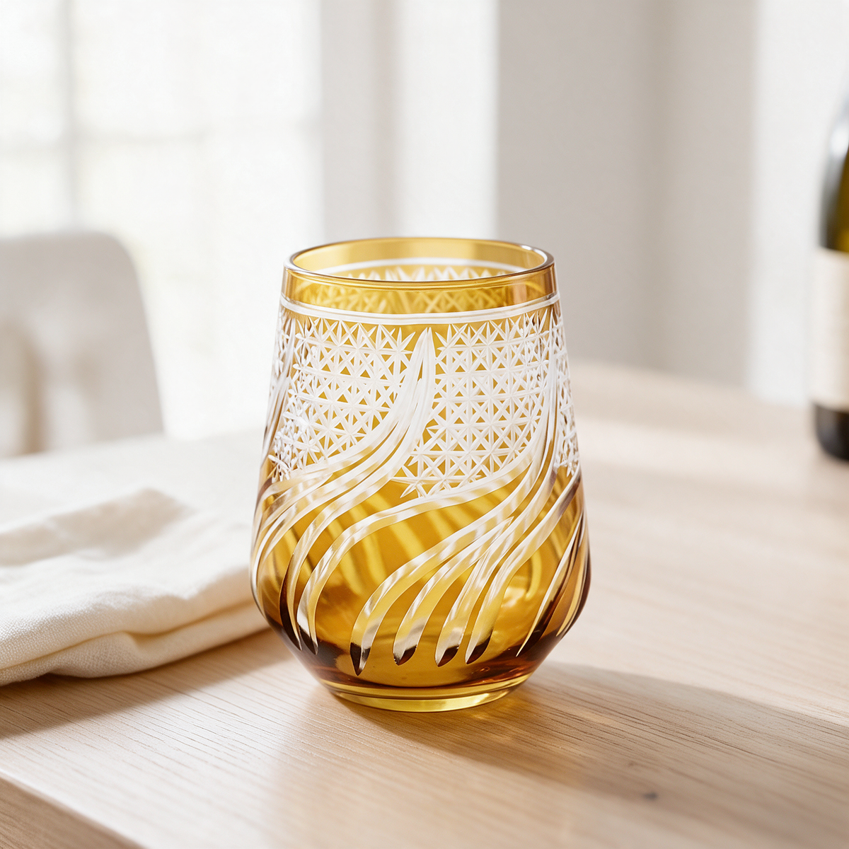 Aurora Stemless Wine Glass