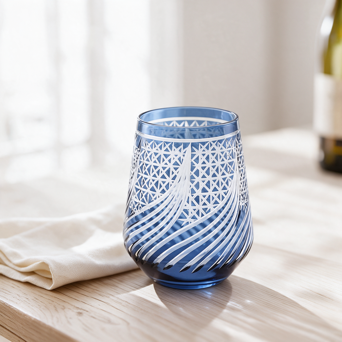 Aurora Stemless Wine Glass