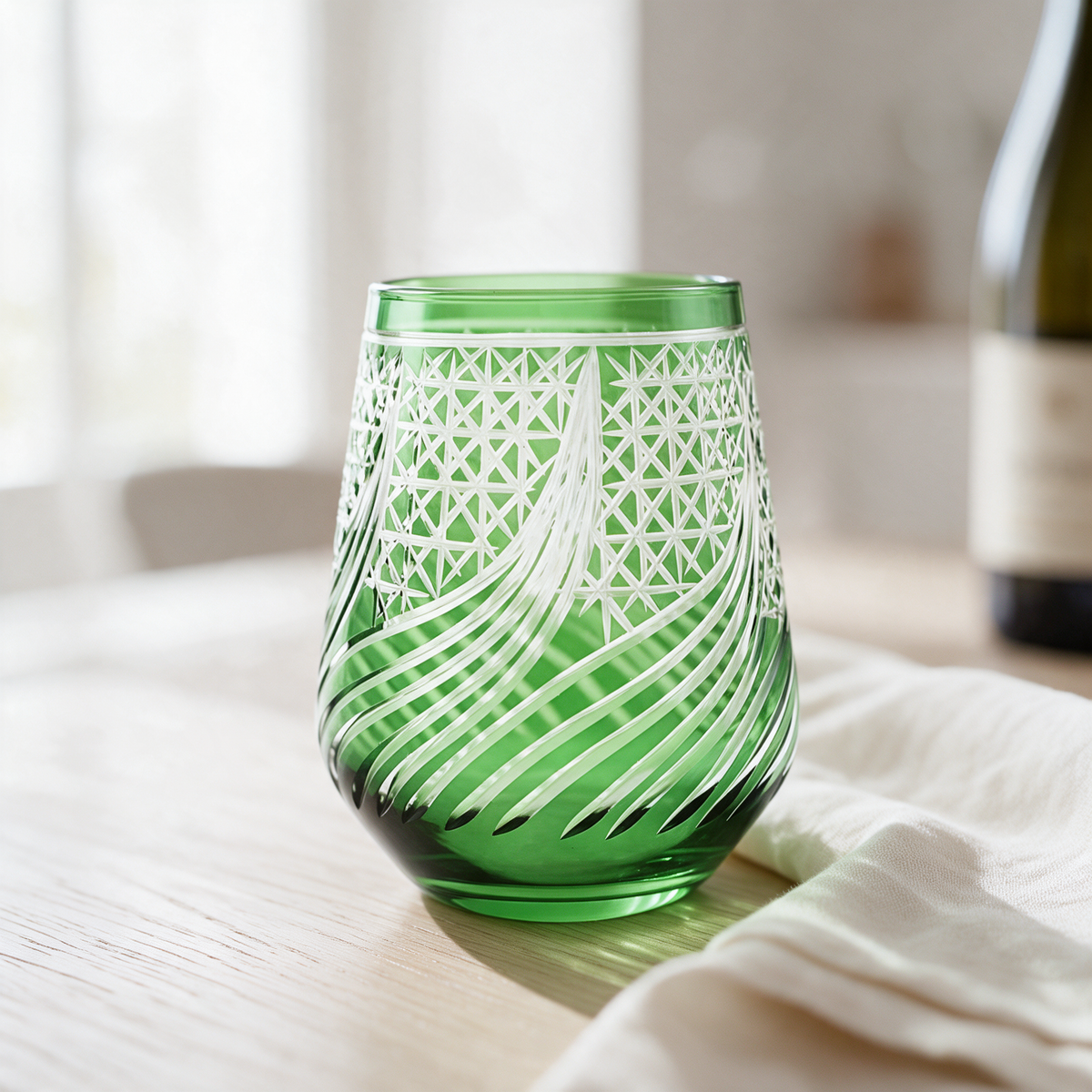 Aurora Stemless Wine Glass