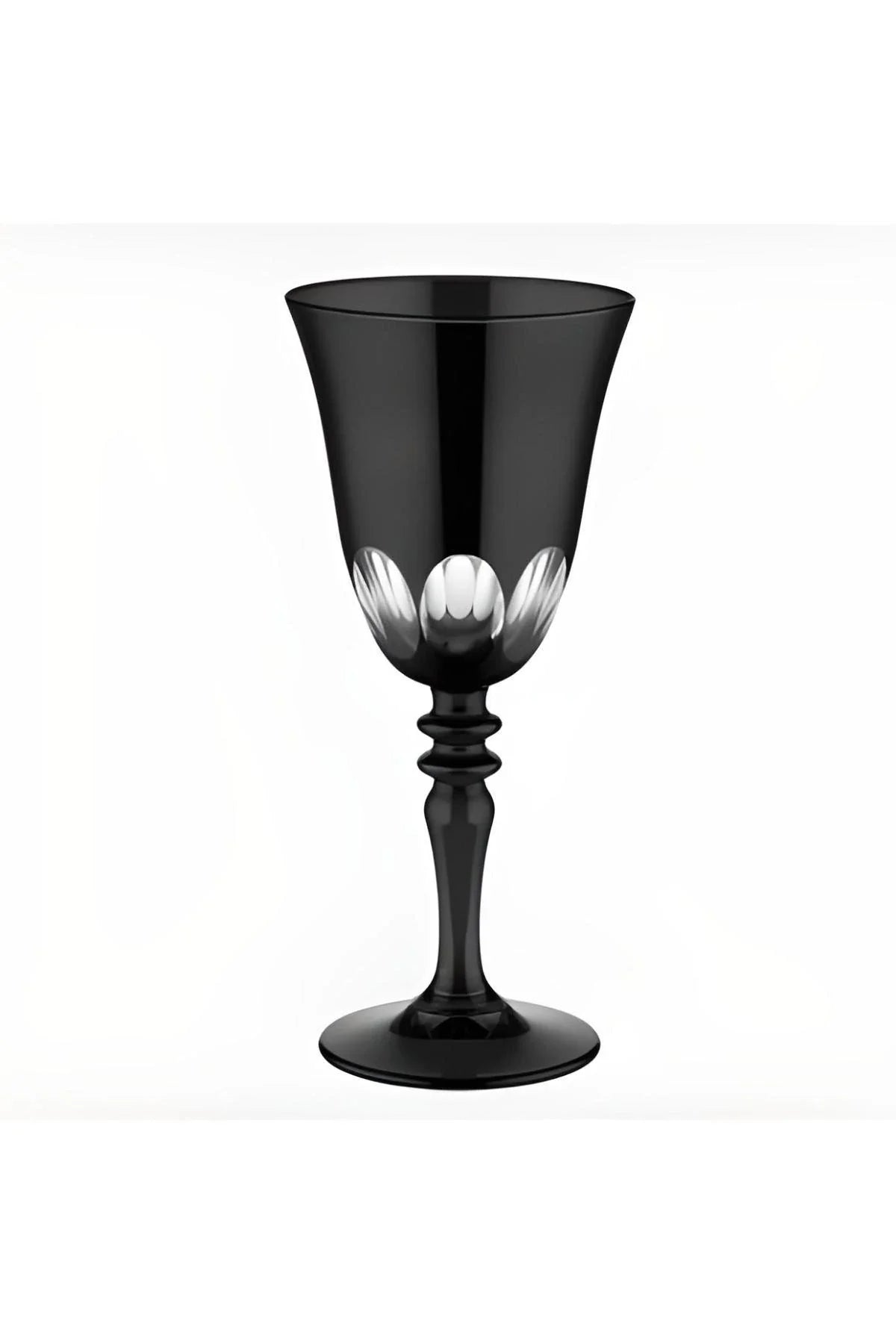 Nora Cut Crystal Wine Glasses - Set Of 2 - Margerie Crystal USA