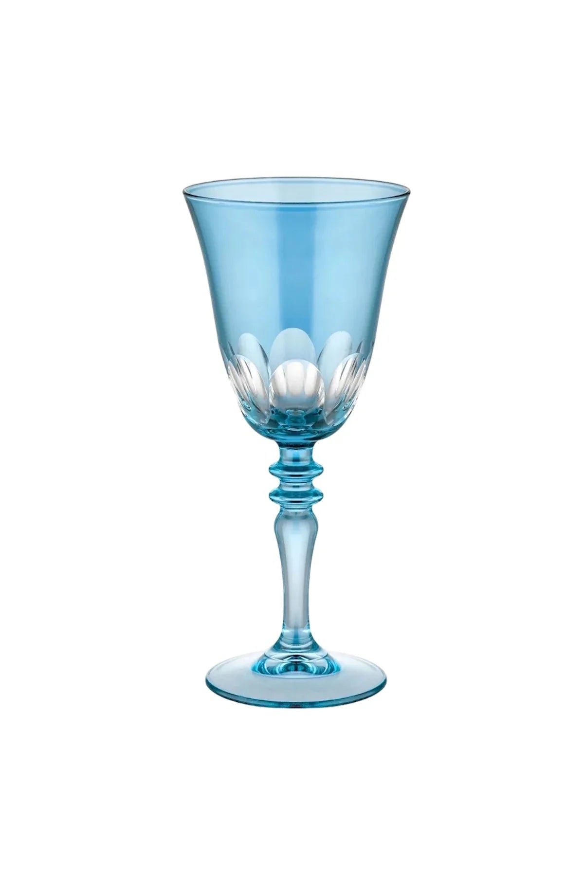 Nora Cut Crystal Wine Glasses - Set Of 2 - Margerie Crystal USA