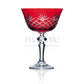 Ara Cut Crystal Champagne Coupe Glasses