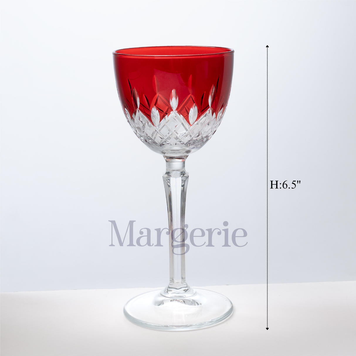 Aria Vintage Cut Crystal Cocktail Glasses