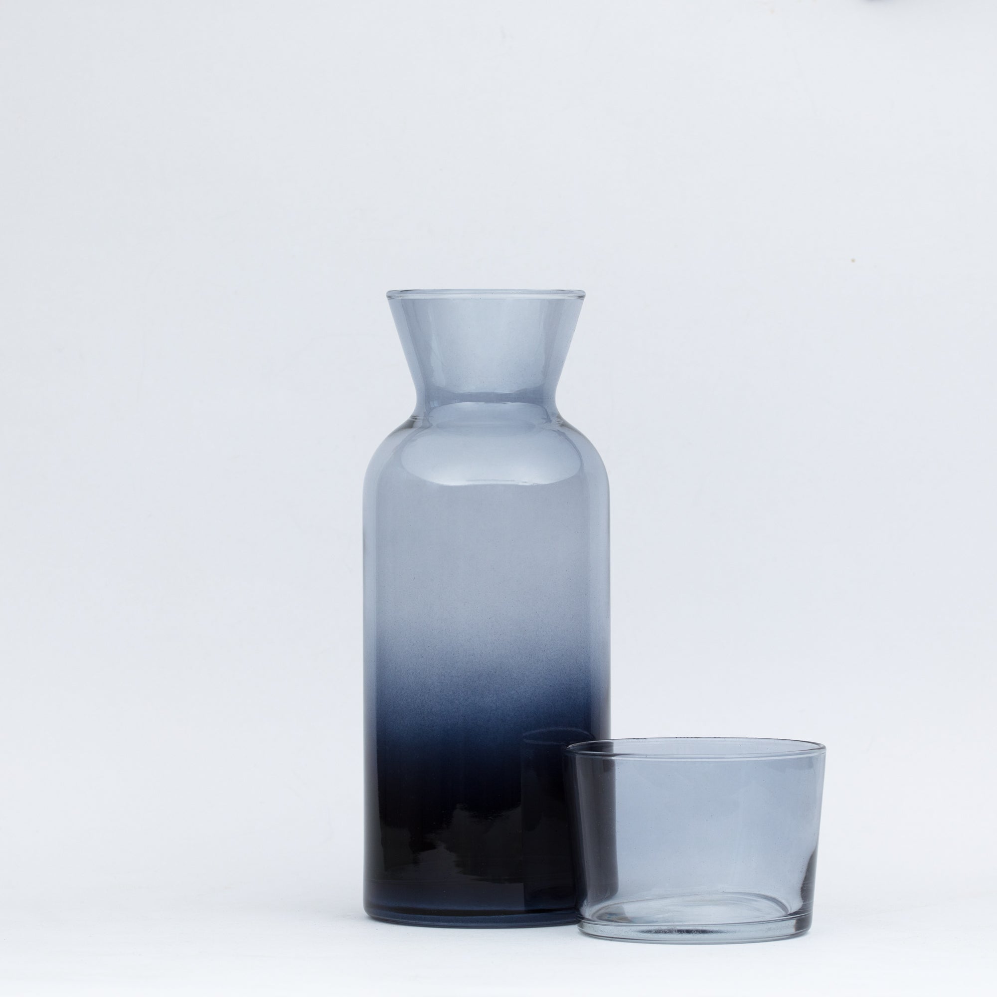 Colored Bedside Carafe (8 Color Options) - Margerie Crystal USA