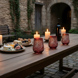 Aurora Stemless Wine Glass - Set Of 2
