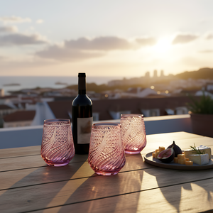 Aurora Stemless Wine Glass - Set Of 2