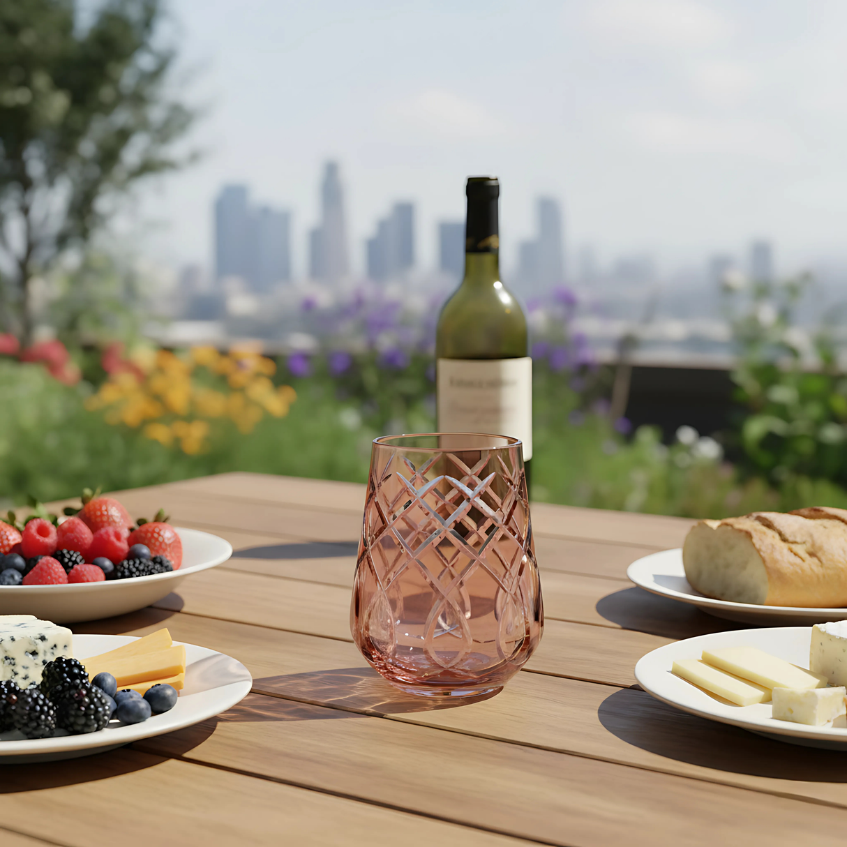 Heritage Stemless Wine Glass - Set Of 2
