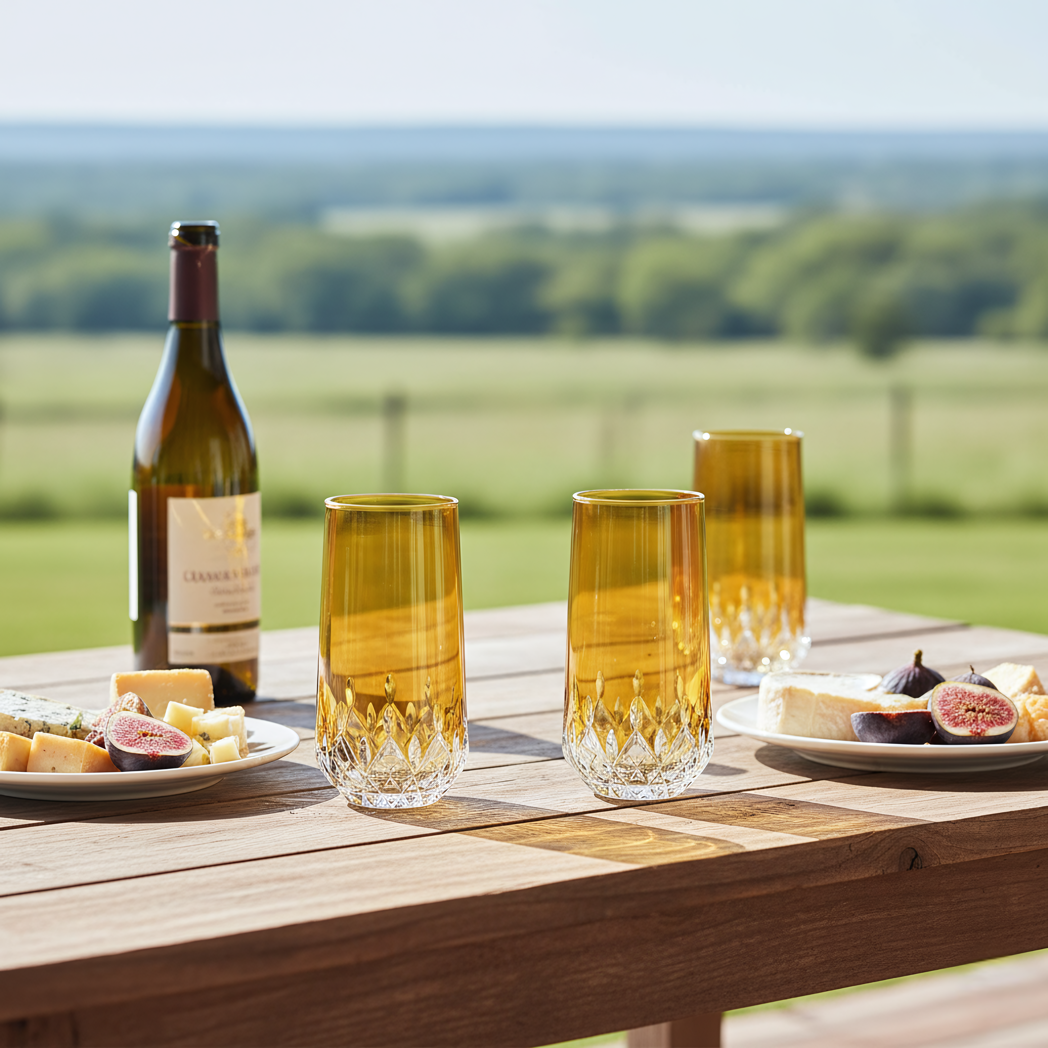 Aria Highball Glass - Set Of 2 - Margerie Crystal USA