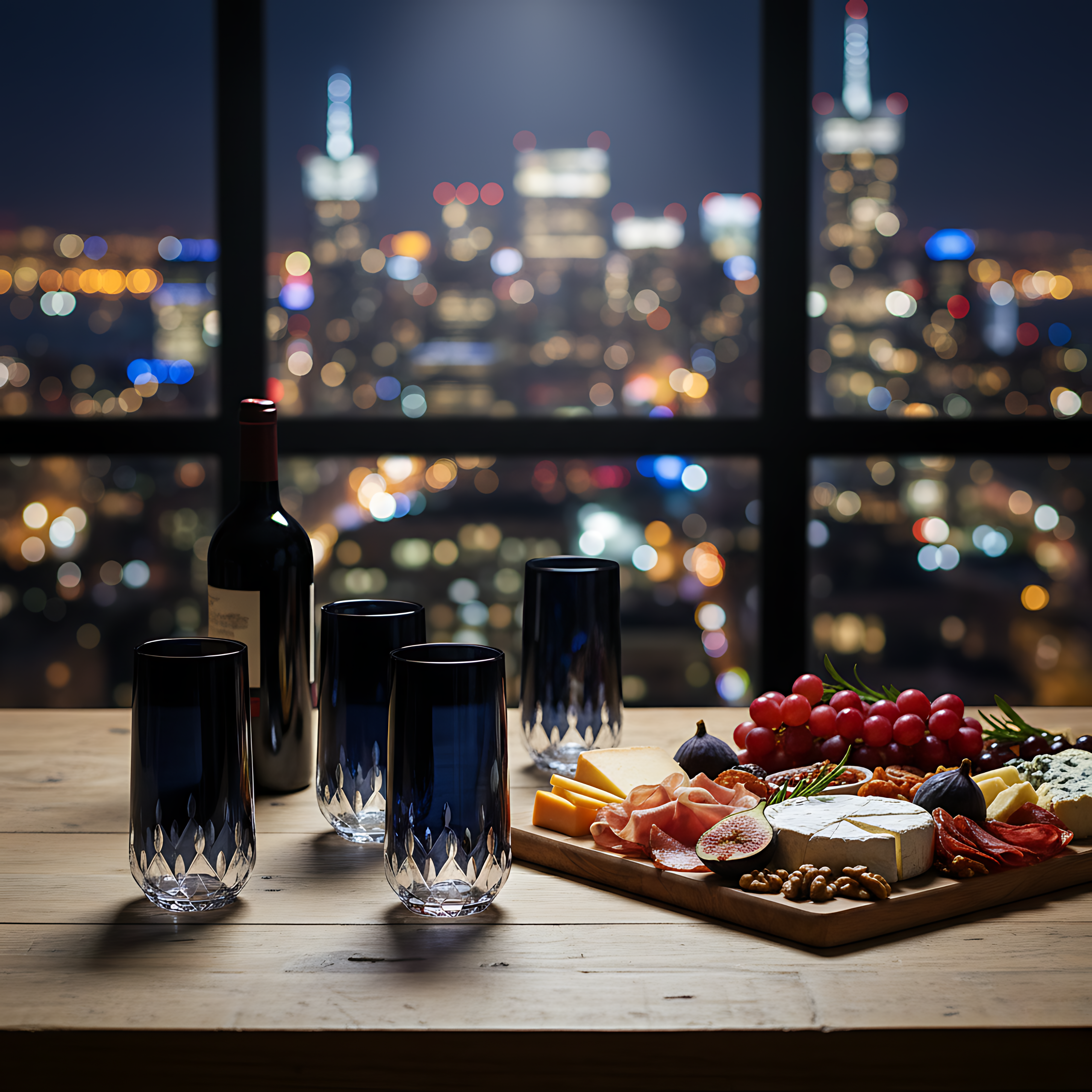 Aria Highball Glass - Set Of 2 - Margerie Crystal USA