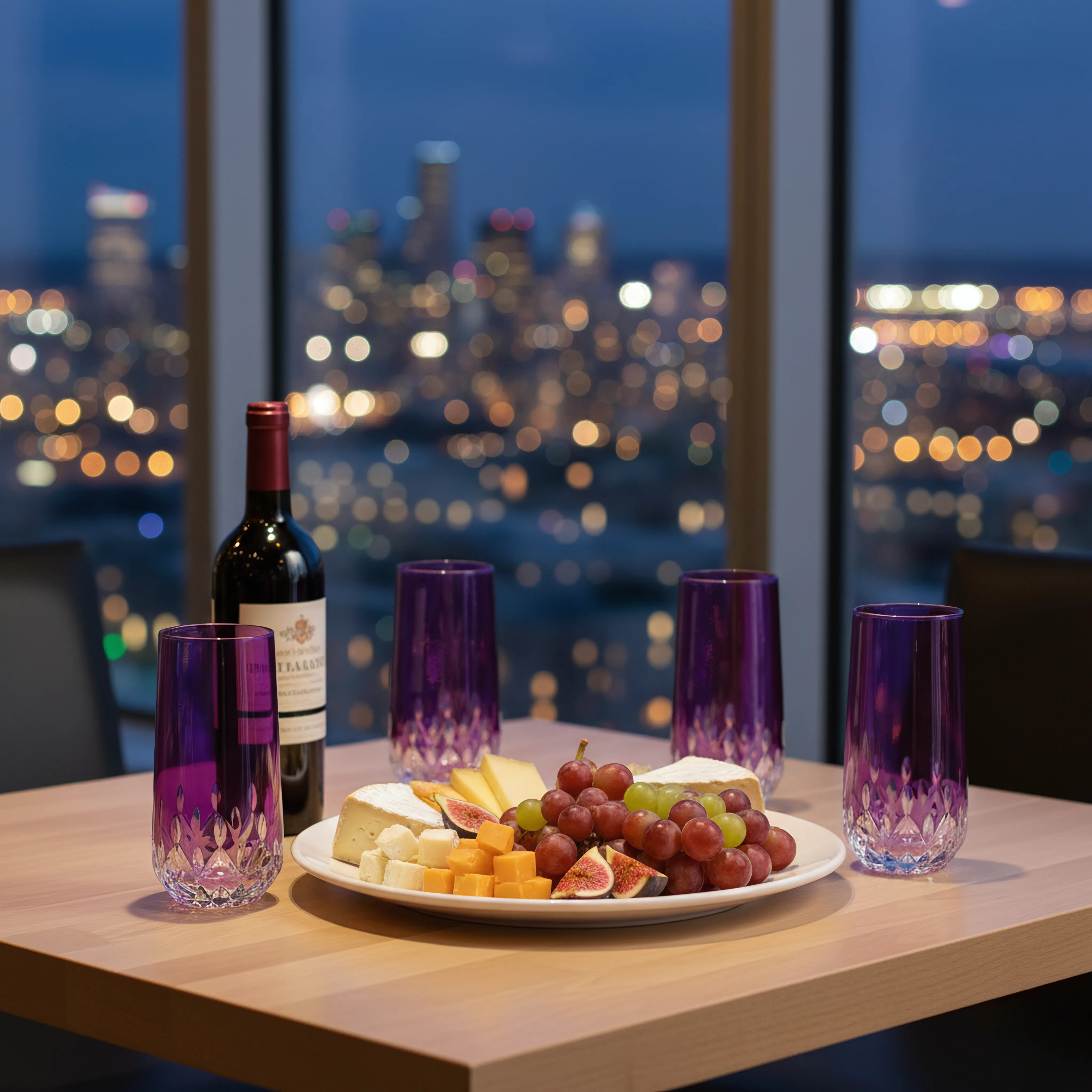 Aria Highball Glass - Set Of 2 - Margerie Crystal USA