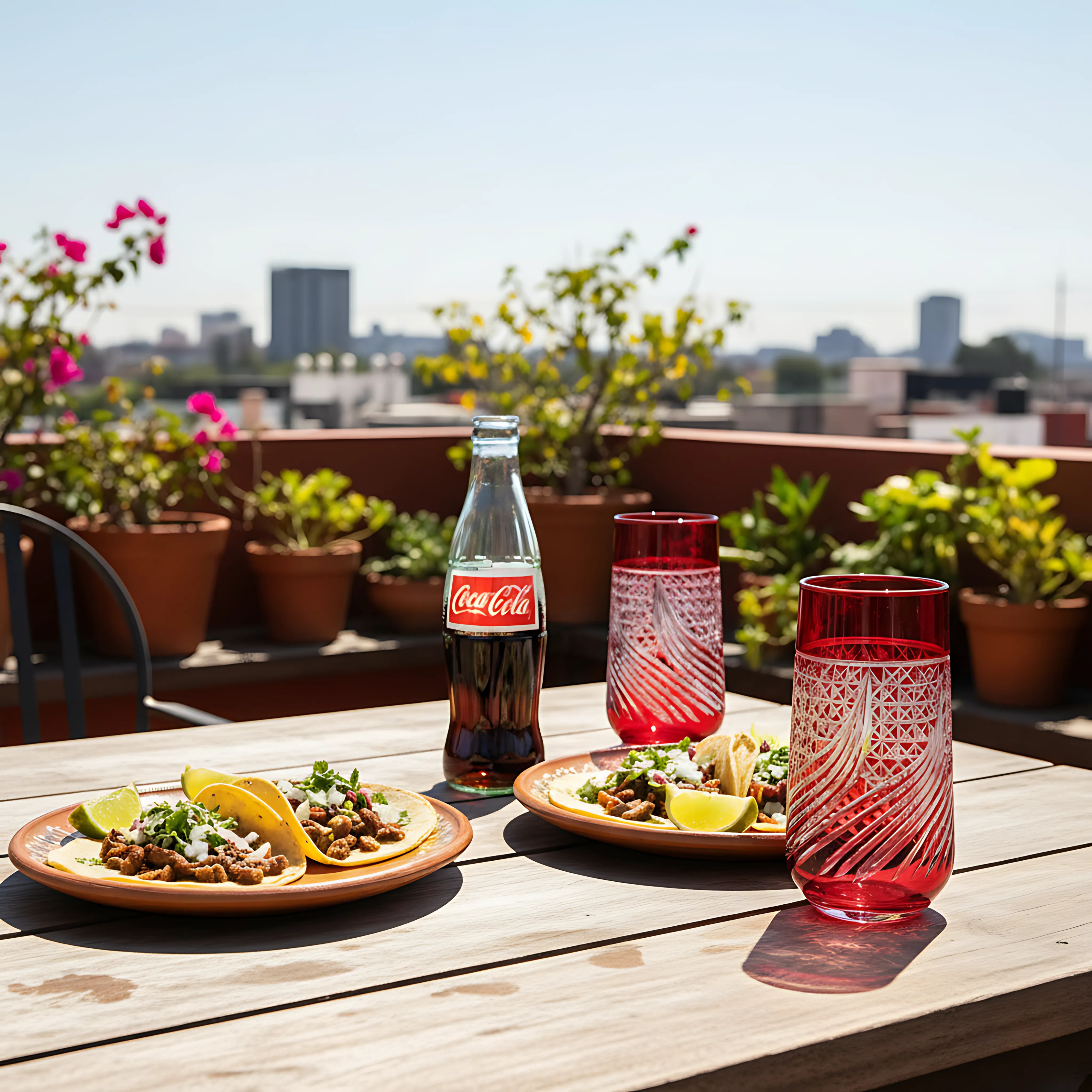 Aurora Highball Glass - Set Of 2 - Margerie Crystal USA