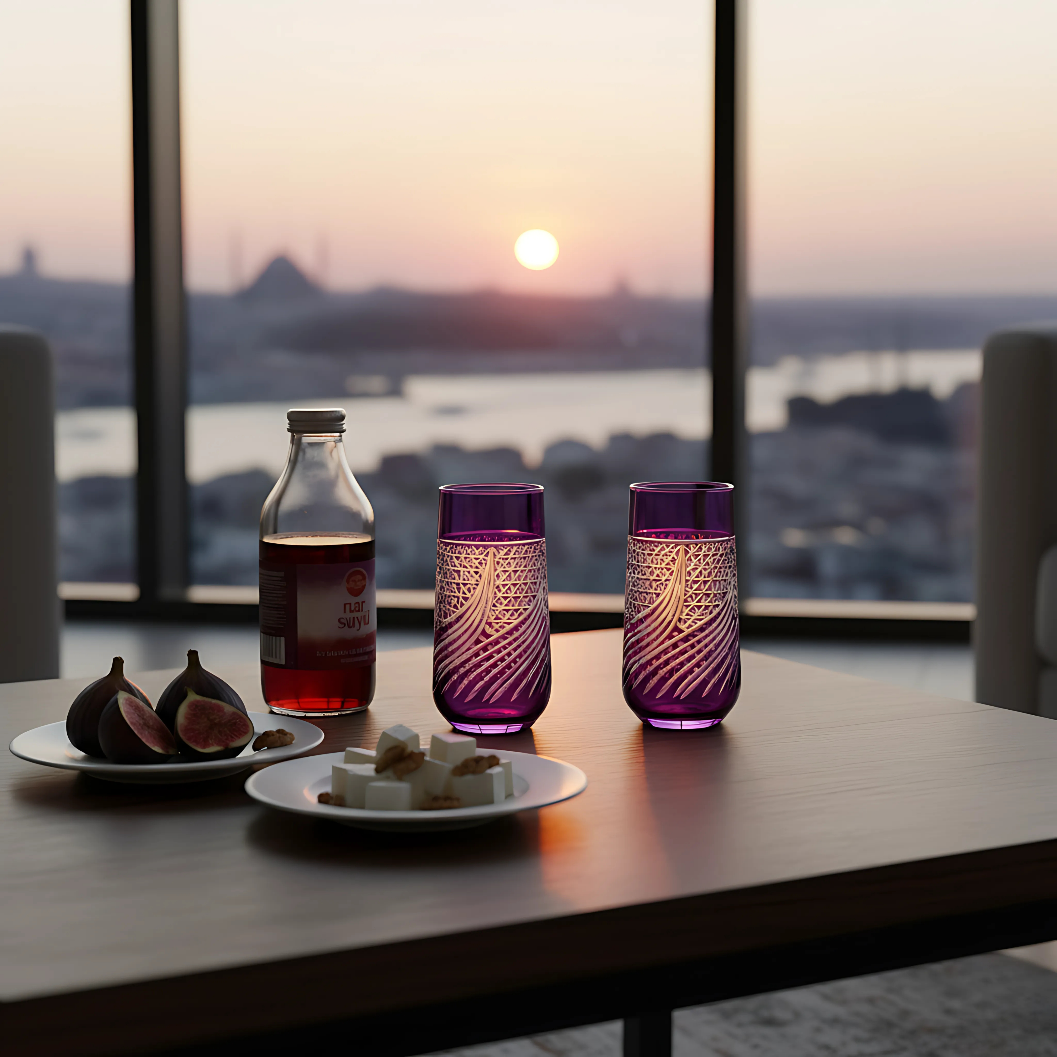 Aurora Highball Glass - Set Of 2 - Margerie Crystal USA