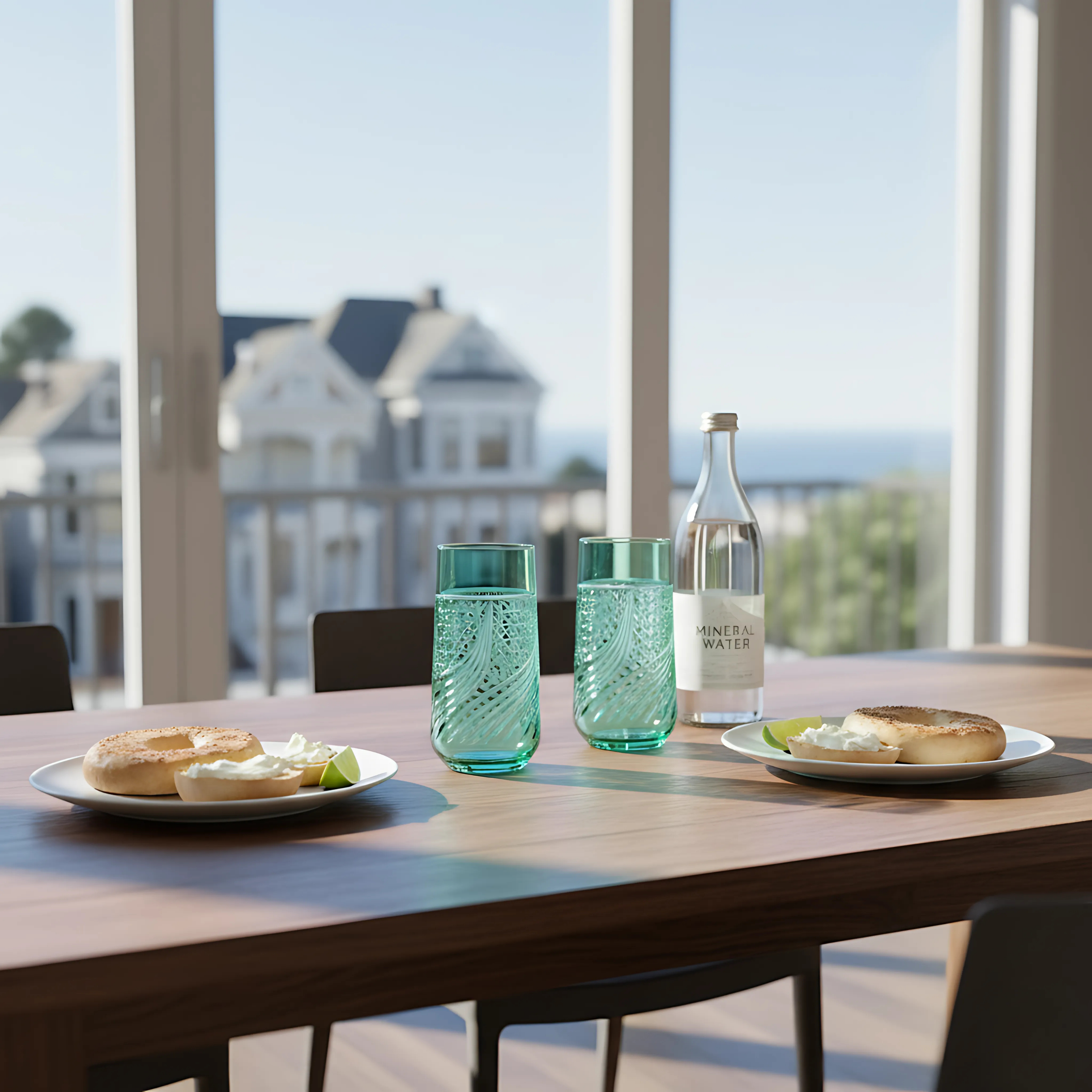 Aurora Highball Glass - Set Of 2 - Margerie Crystal USA