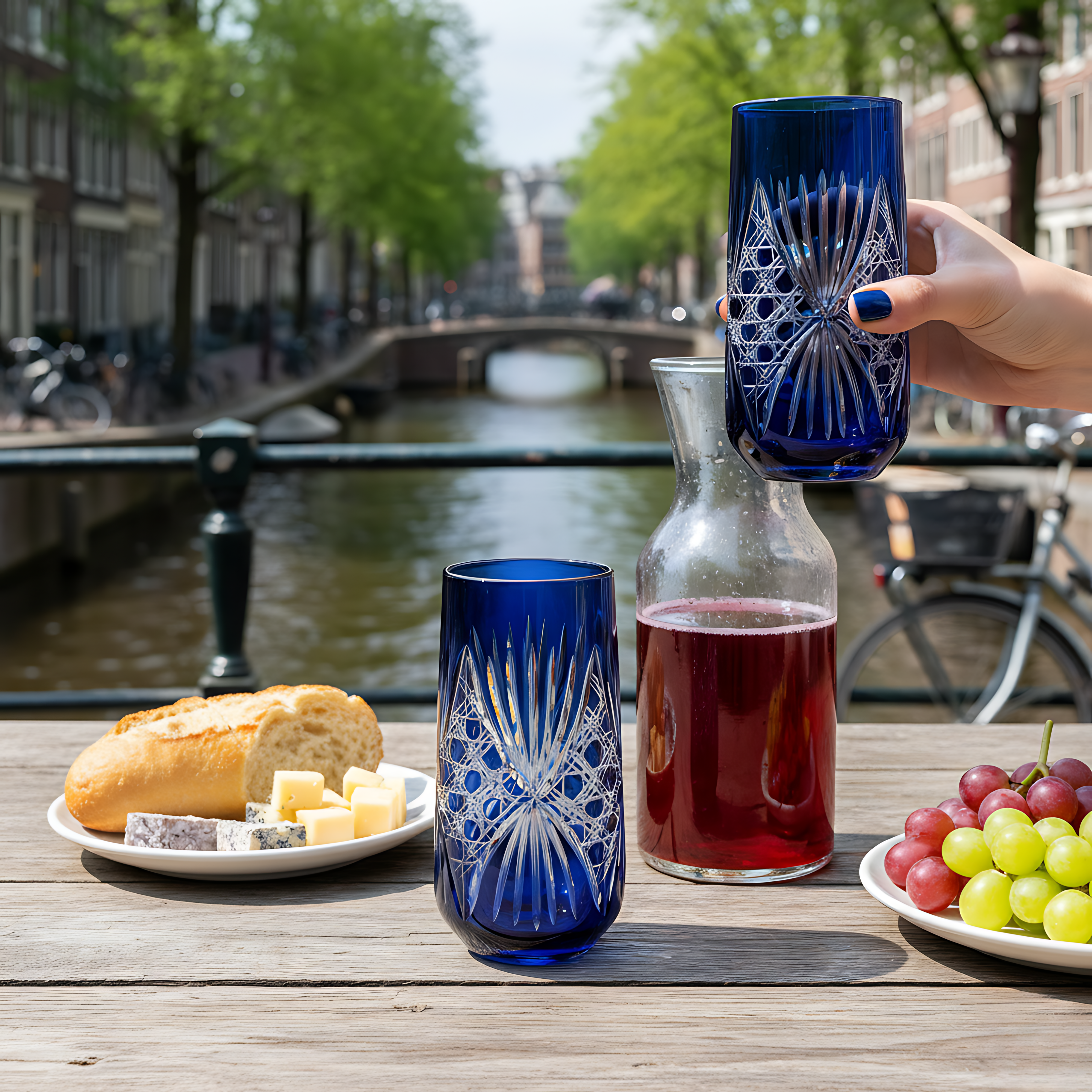 Éclat Highball Glass - Set Of 2 - Margerie Crystal USA