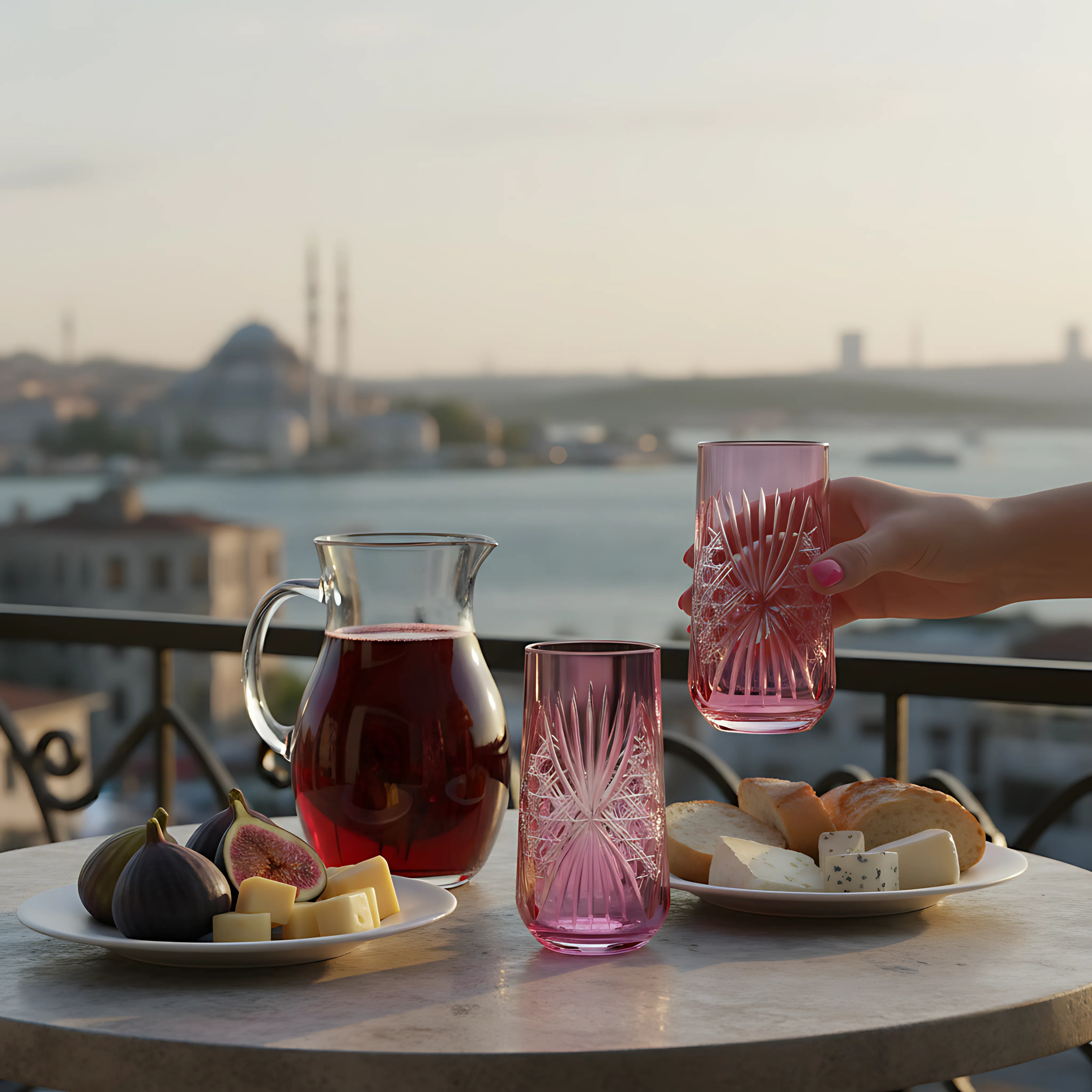 Éclat Highball Glass - Set Of 2 - Margerie Crystal USA