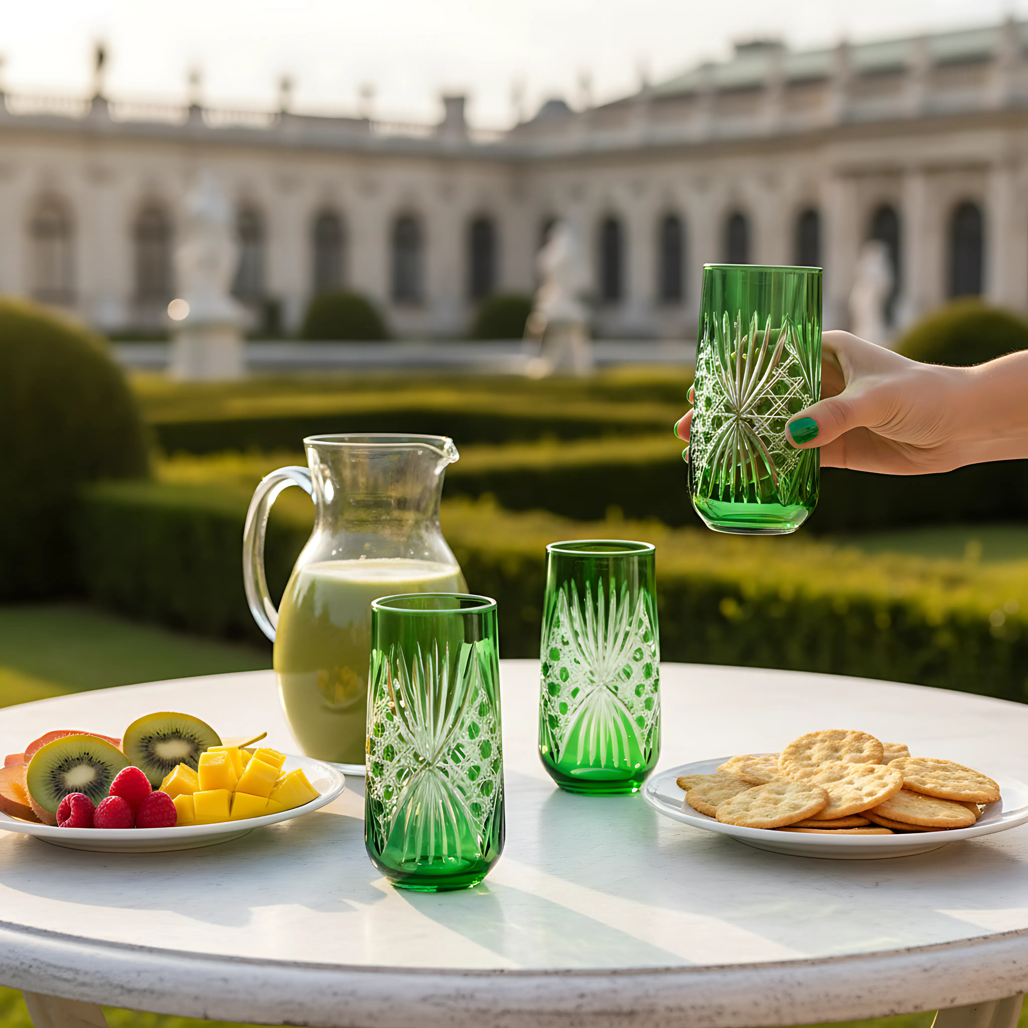 Éclat Highball Glass - Set Of 2 - Margerie Crystal USA