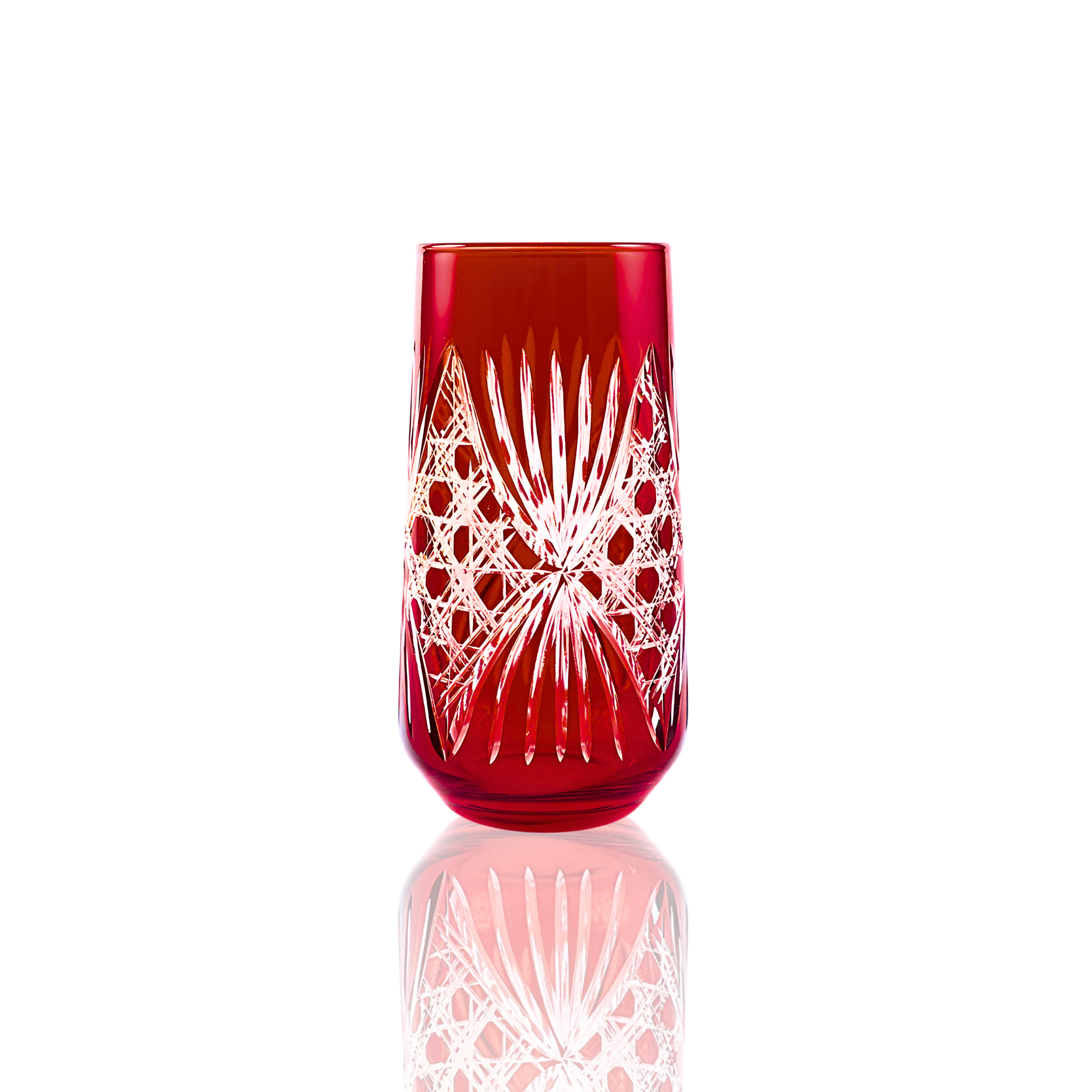 Éclat Highball Glass - Set Of 2 - Margerie Crystal USA