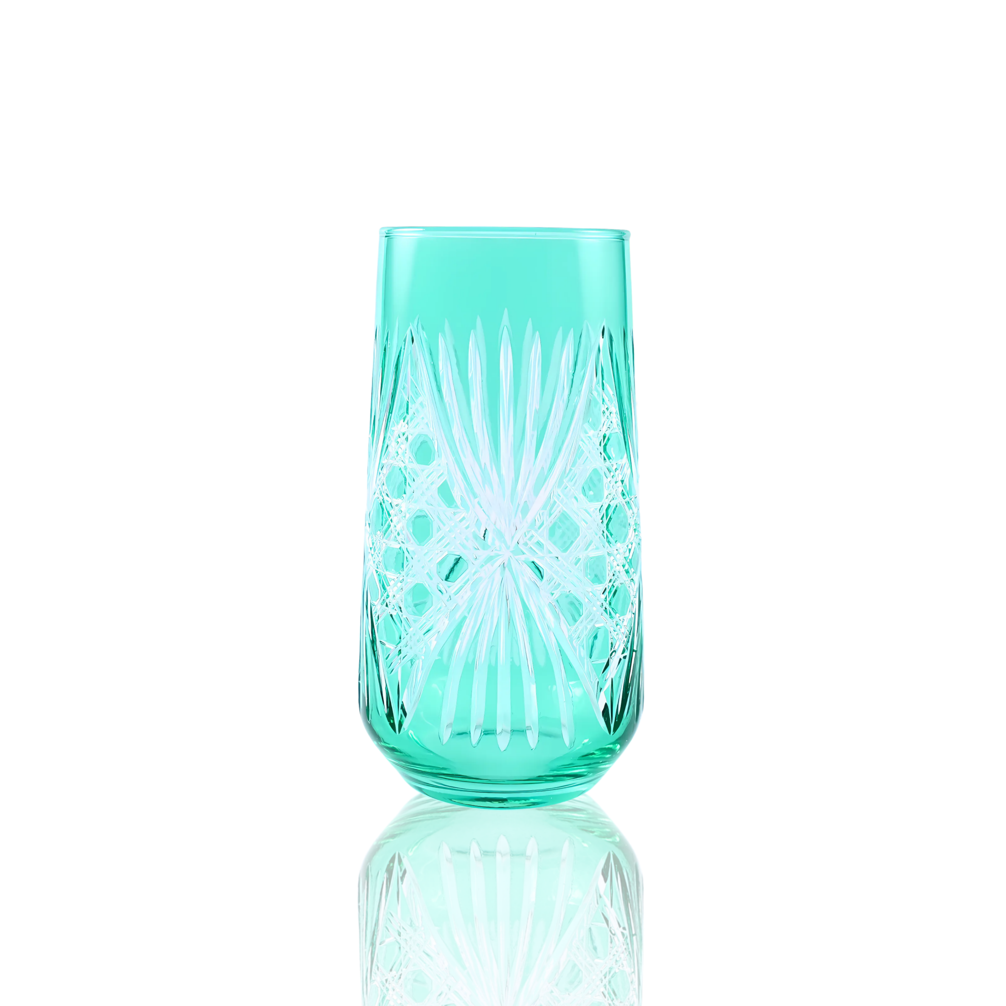 Éclat Highball Glass - Set Of 2 - Margerie Crystal USA