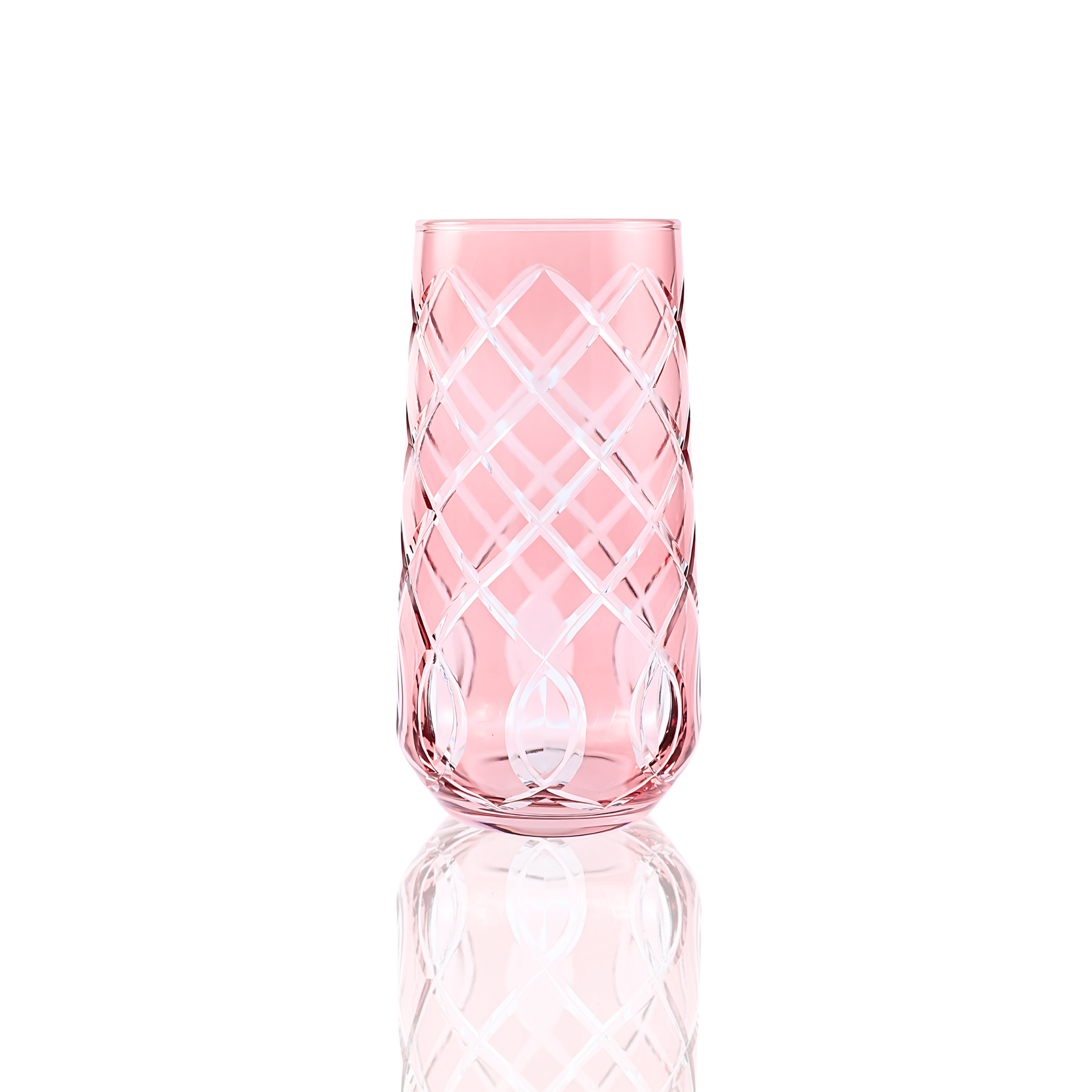 Heritage Highball Glass - Set Of 2 - Margerie Crystal USA