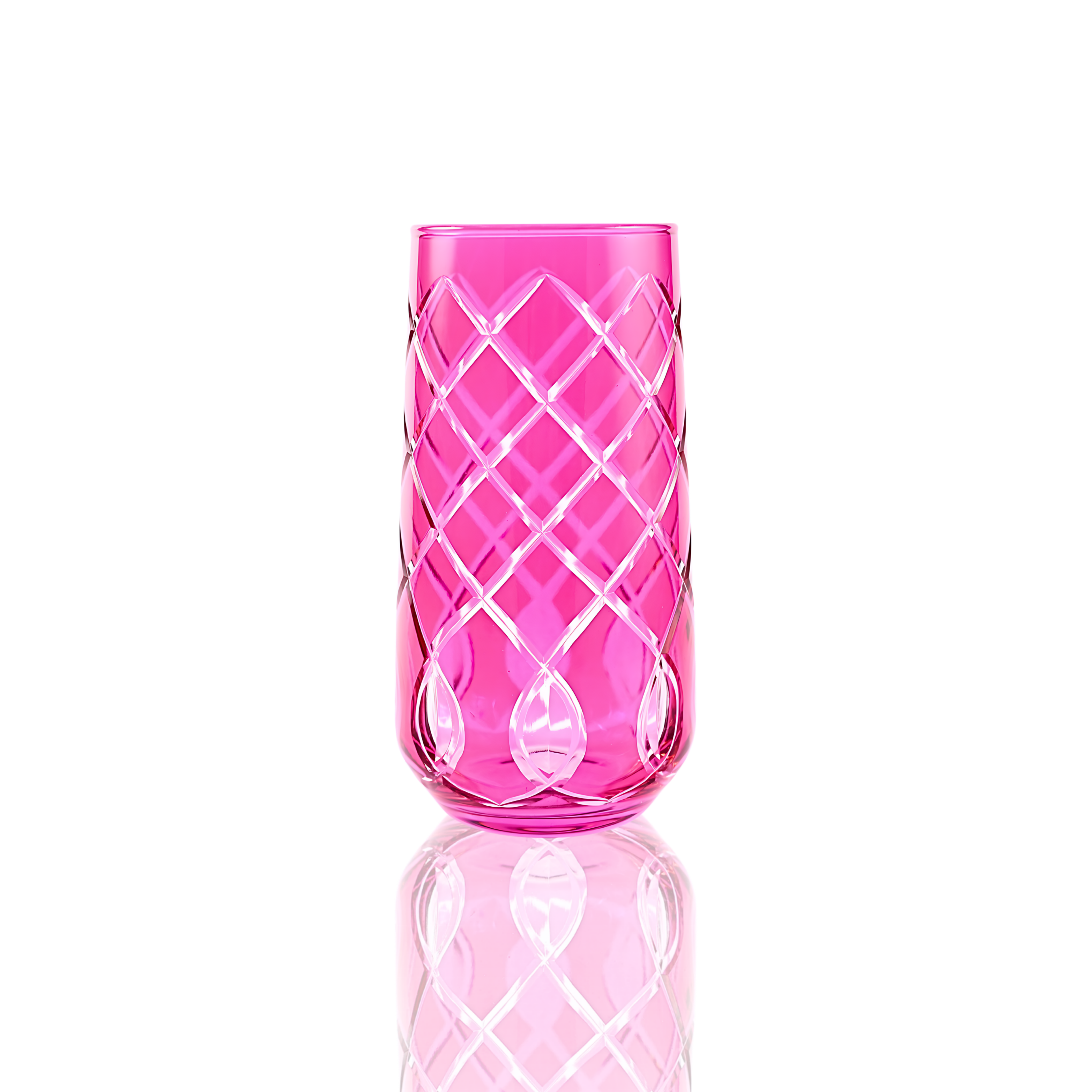 Heritage Highball Glass - Set Of 2 - Margerie Crystal USA