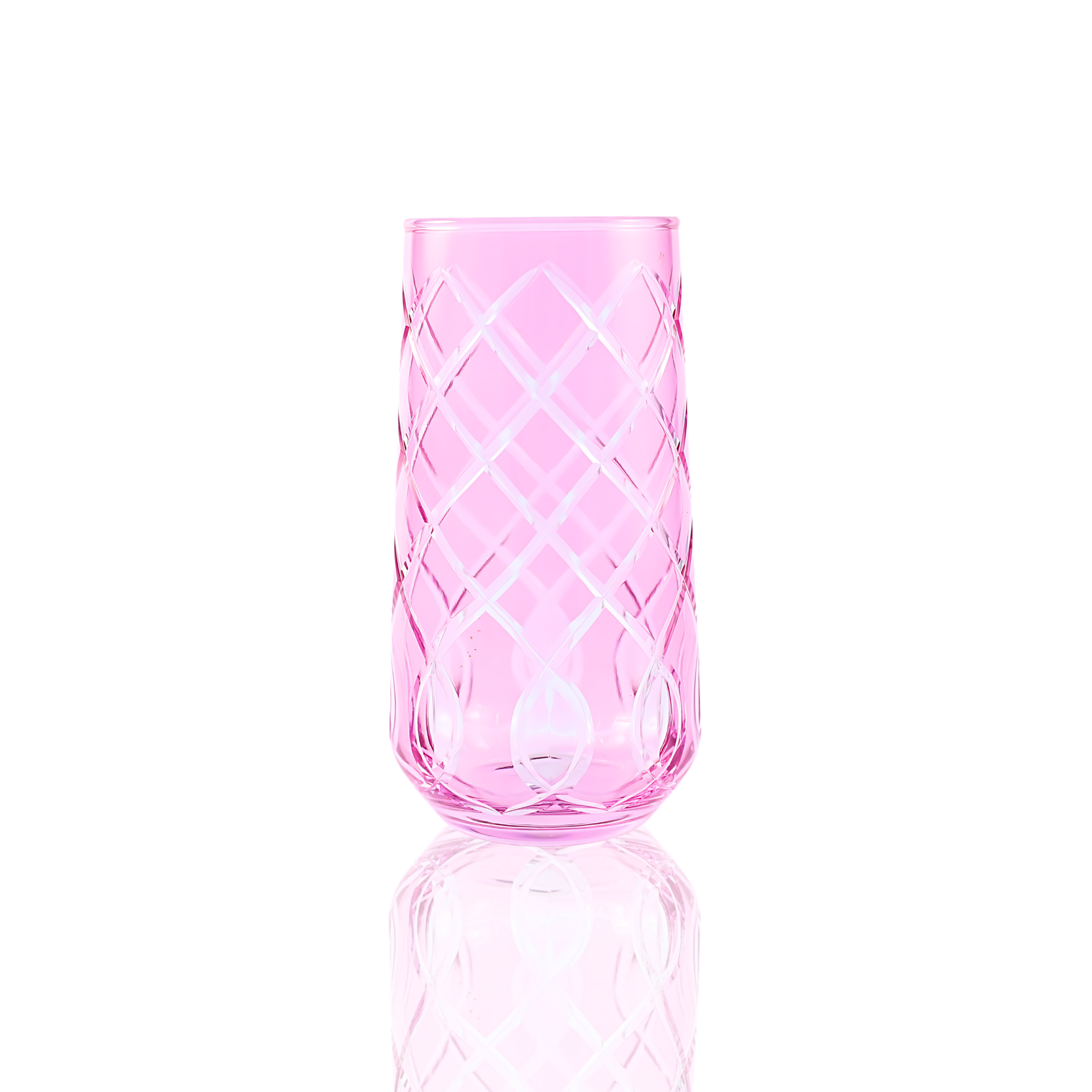 Heritage Highball Glass - Set Of 2 - Margerie Crystal USA