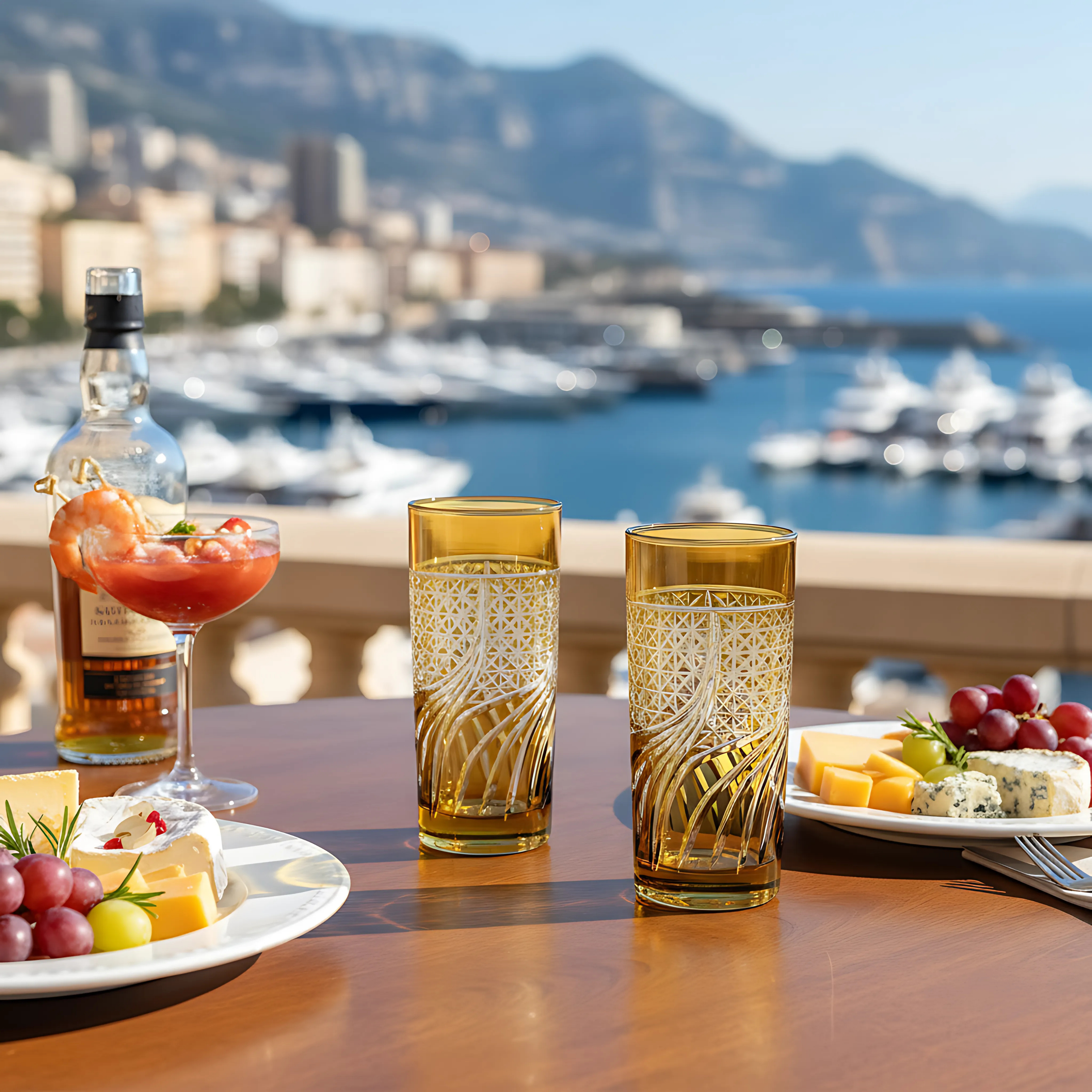 Aurora Highball Glass - Set Of 2 - Margerie Crystal USA